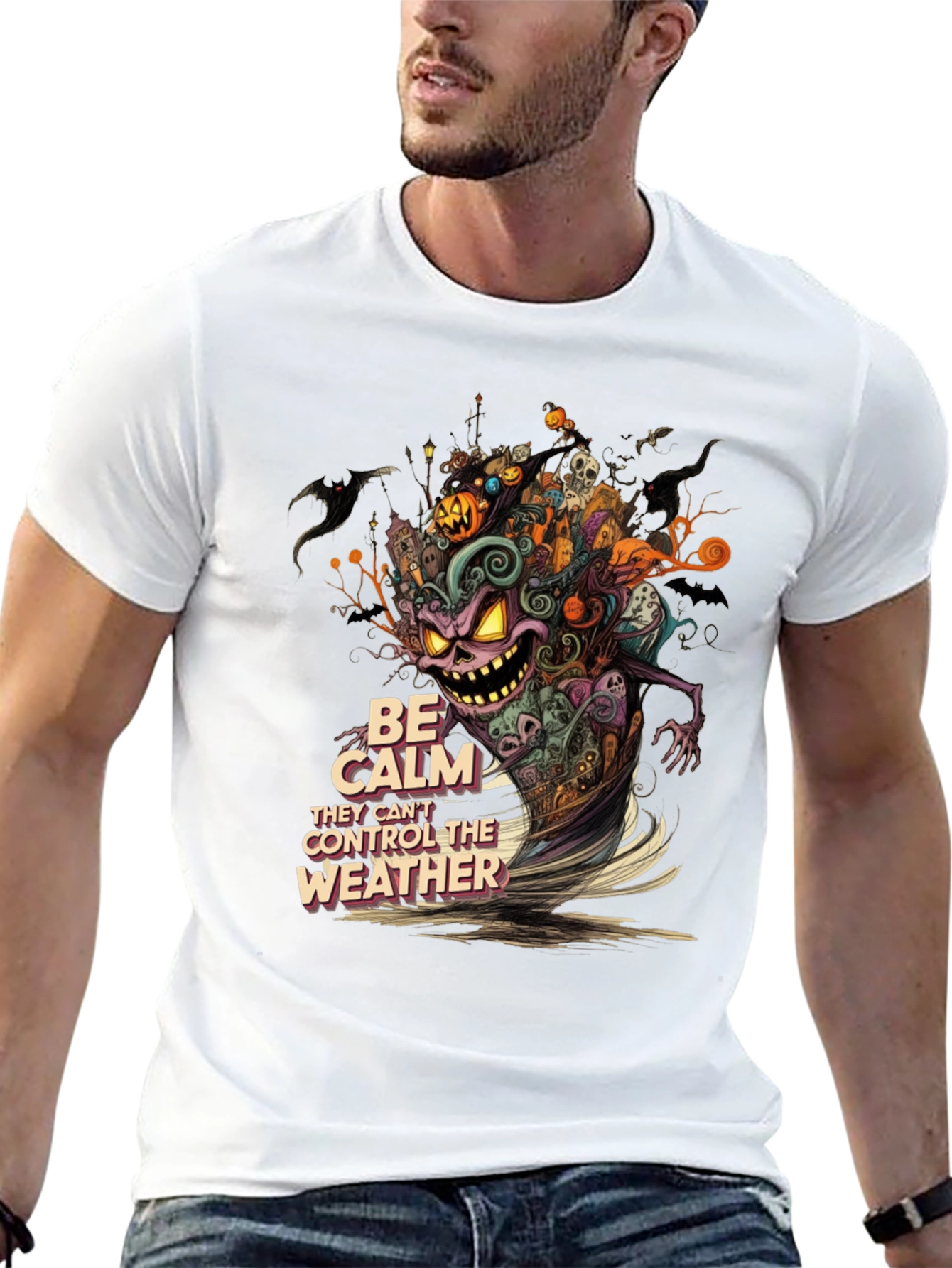 Halloween Twisted Tornado Graphic Tee