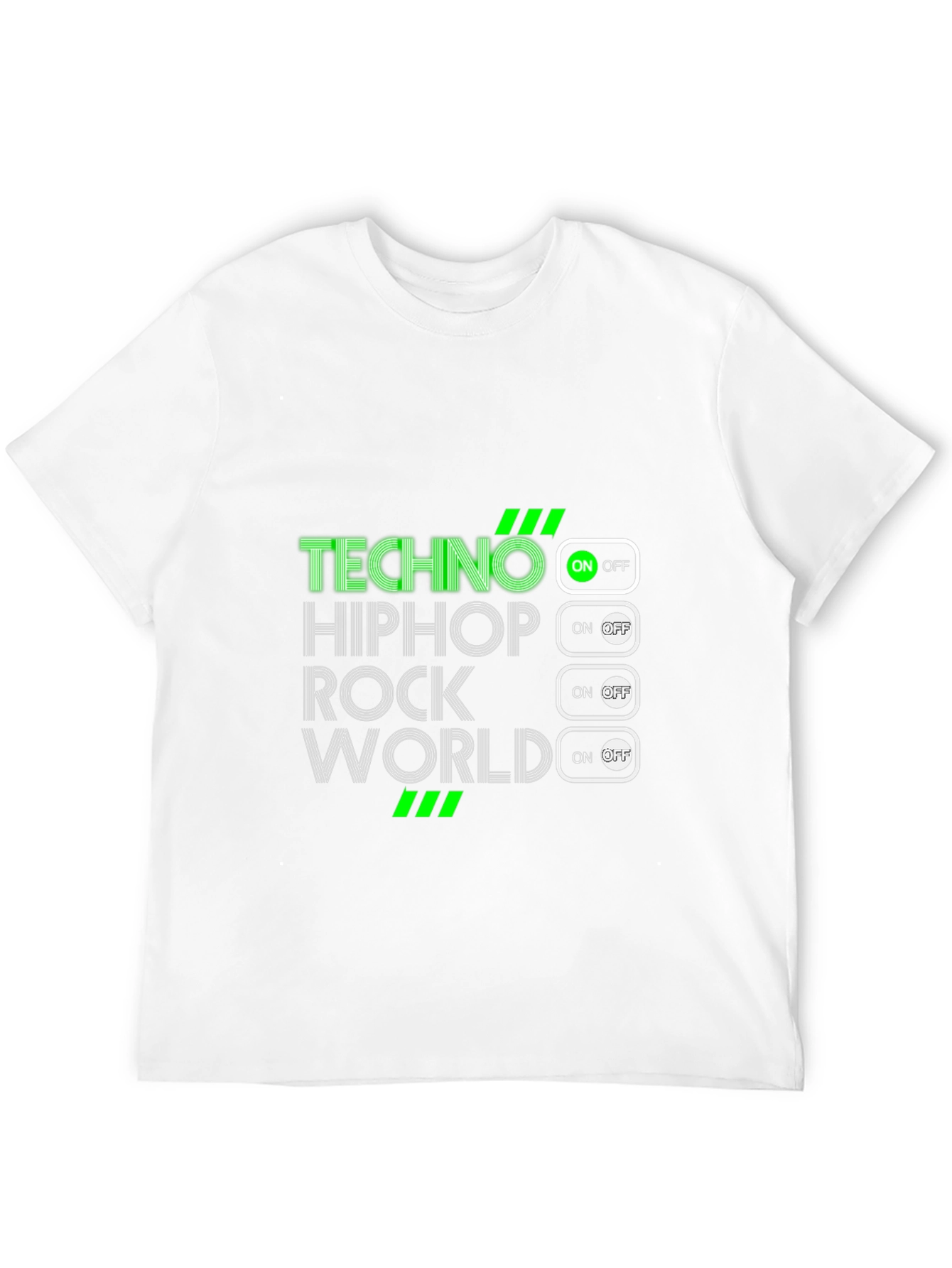 Techno Music On/Off T-Shirt