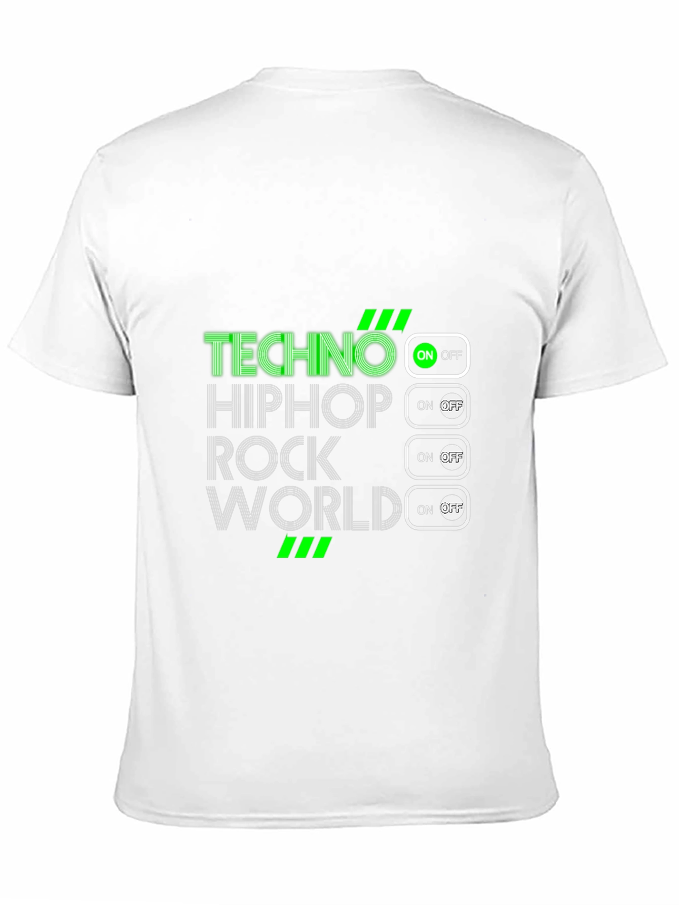 Techno Music On/Off T-Shirt