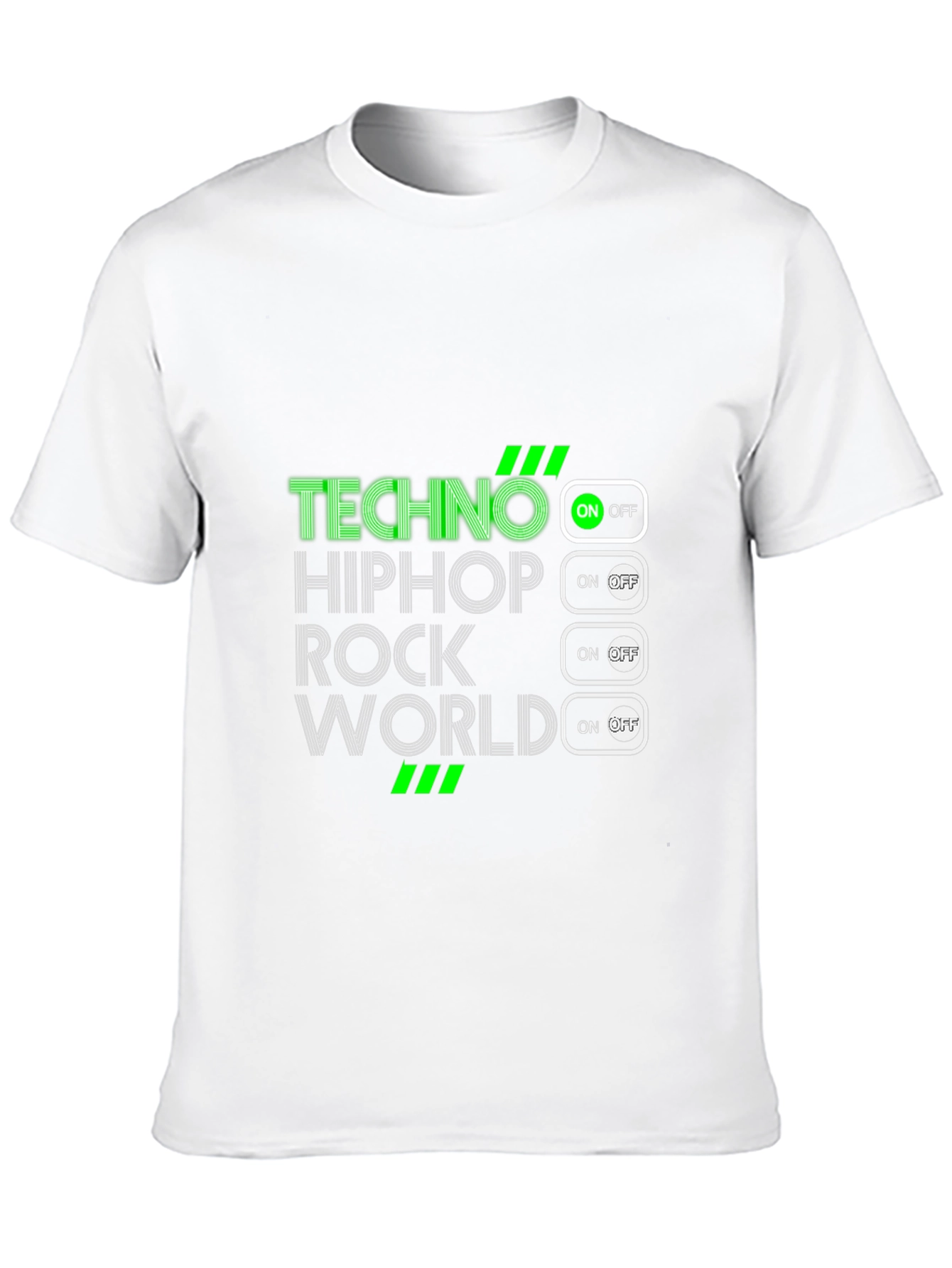 Techno Music On/Off T-Shirt