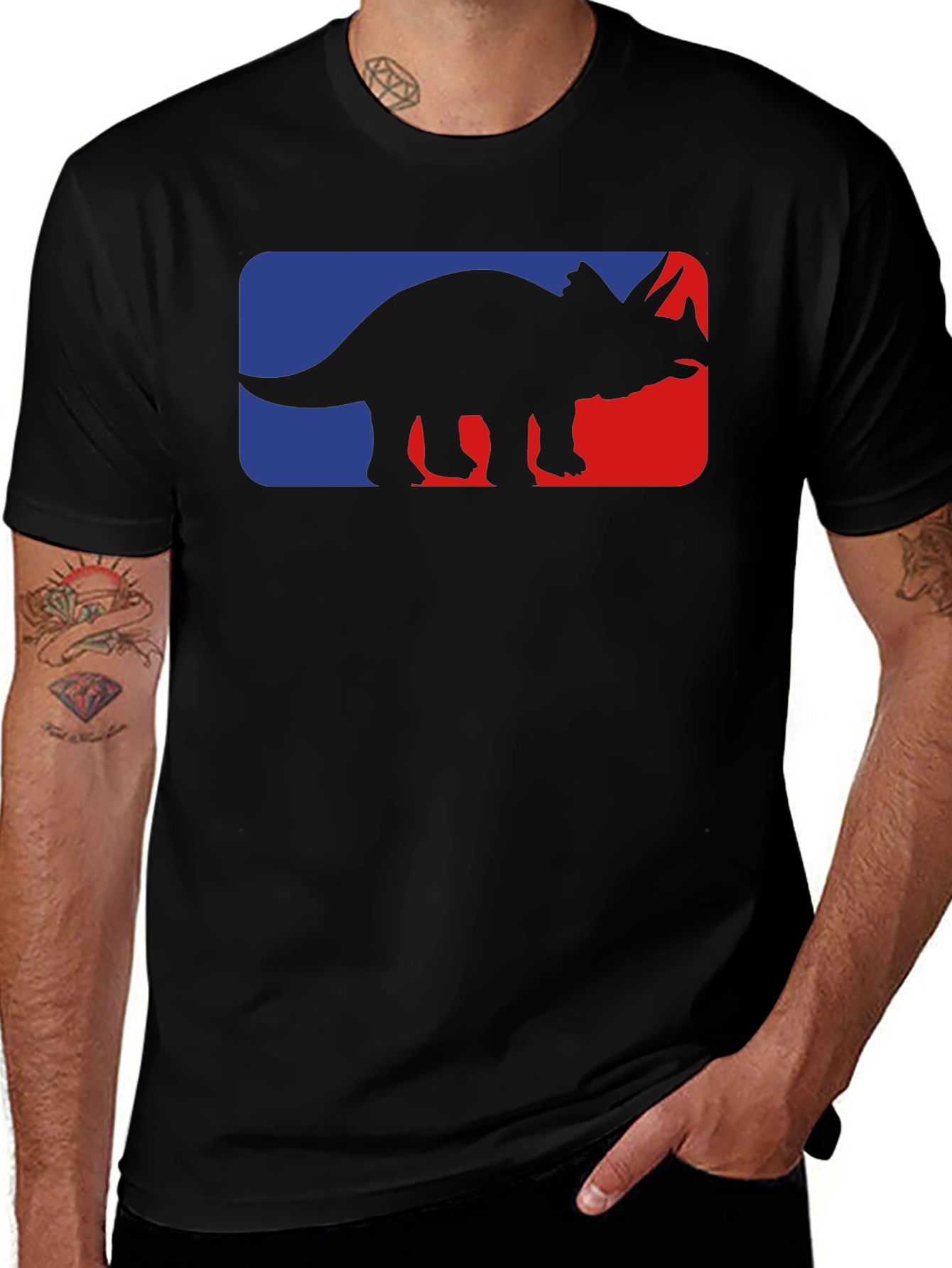 Triceratops Graphic Tee