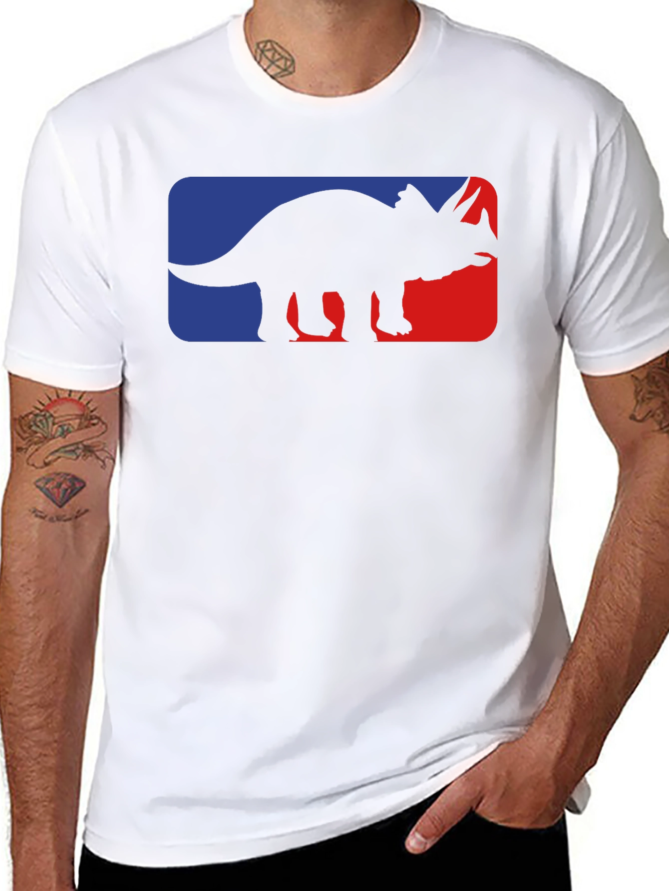 Triceratops Graphic Tee