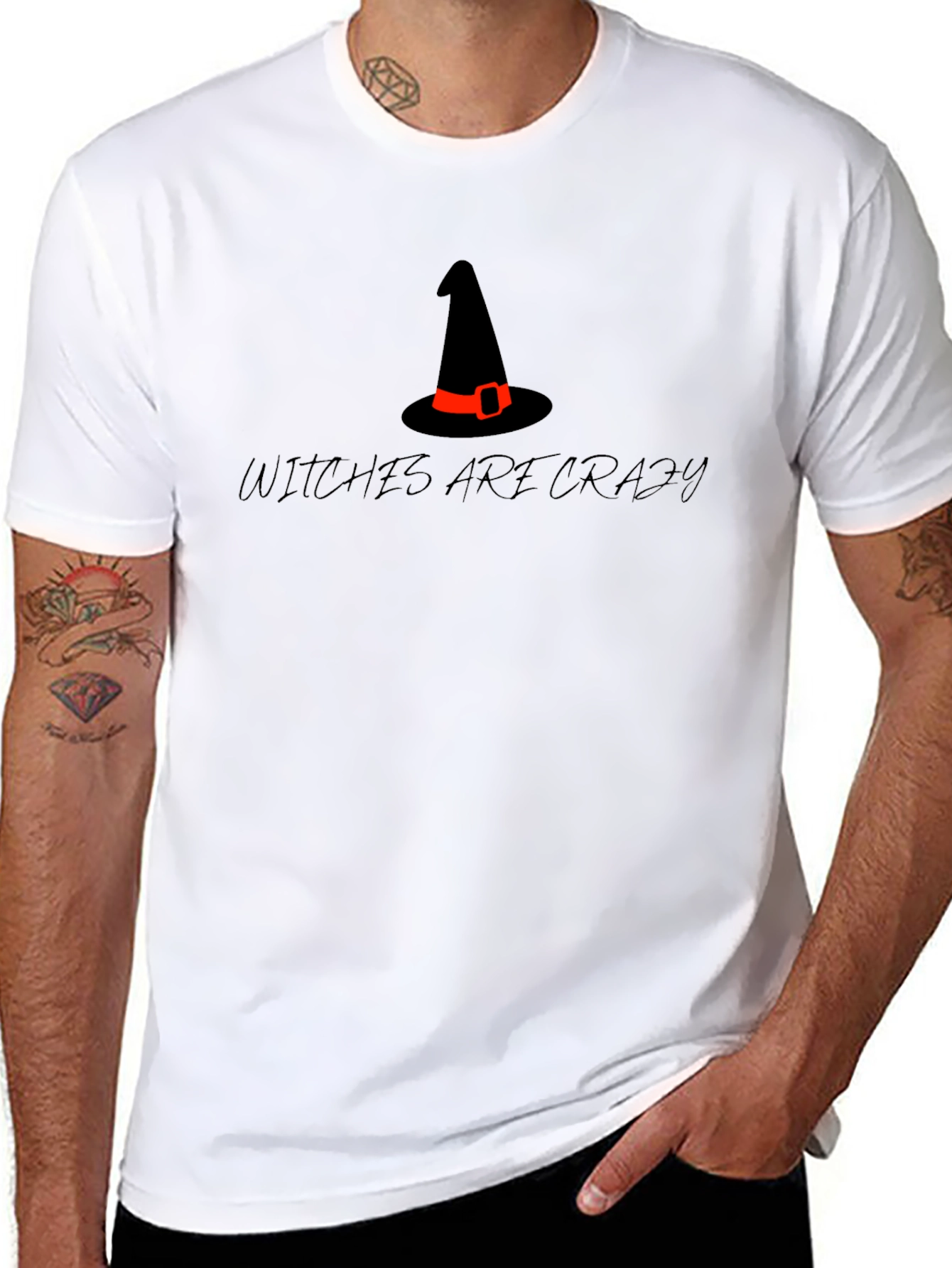 Witches Are Crazy Graphic T-Shirt
