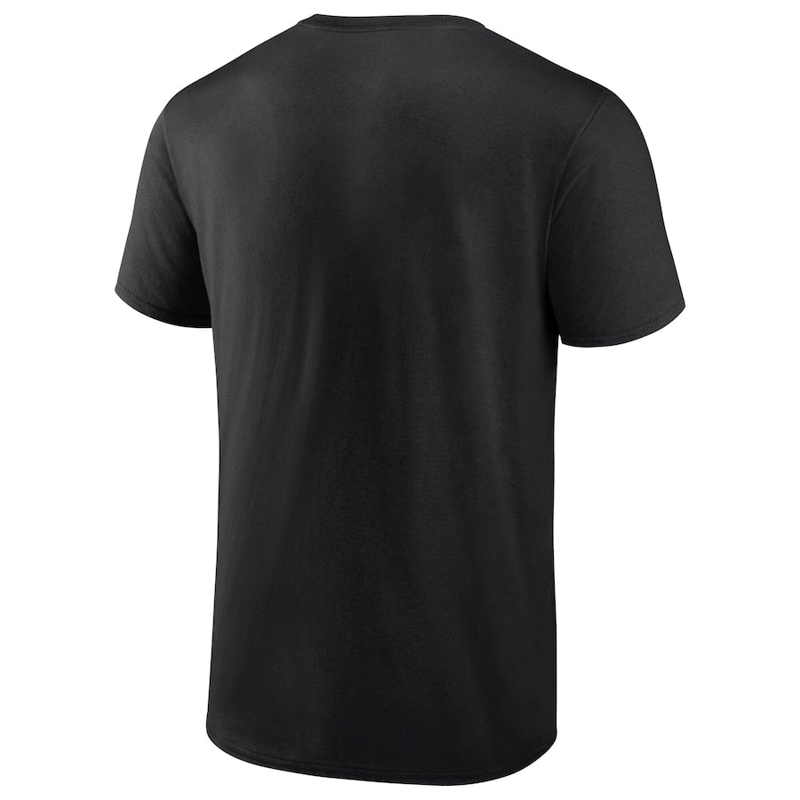 Men's Florida Panthers vs. Edmonton Oilers Black 2025 Stanley Cup Final Matchup Rematch T-Shirt
