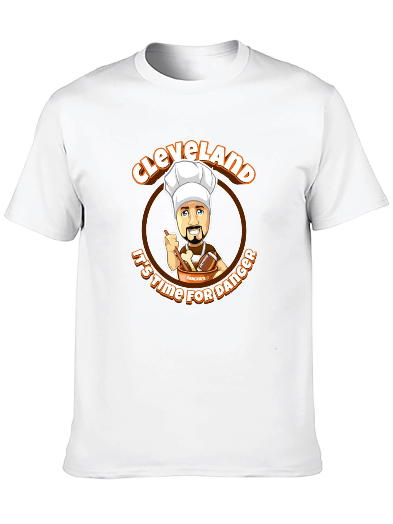 Cleveland Football Time for Danger T-Shirt