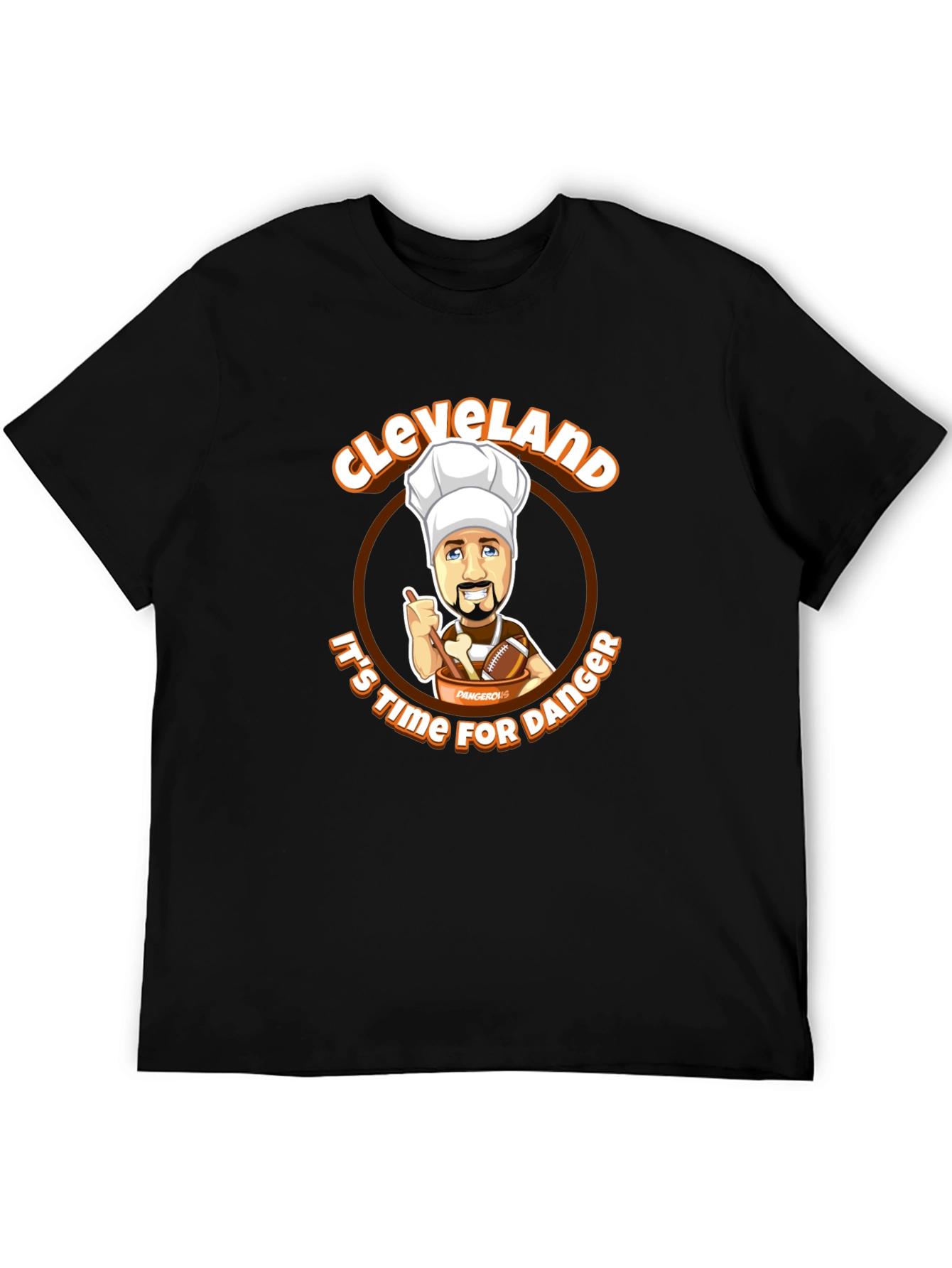 Cleveland Football Time for Danger T-Shirt