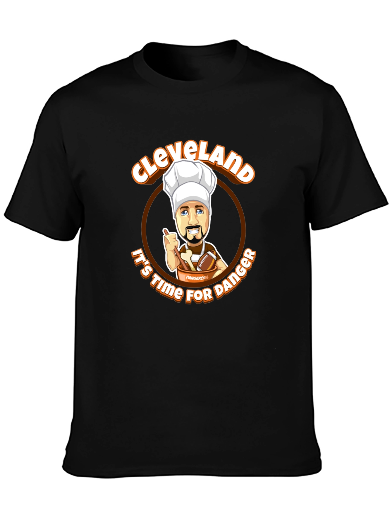 Cleveland Football Time for Danger T-Shirt