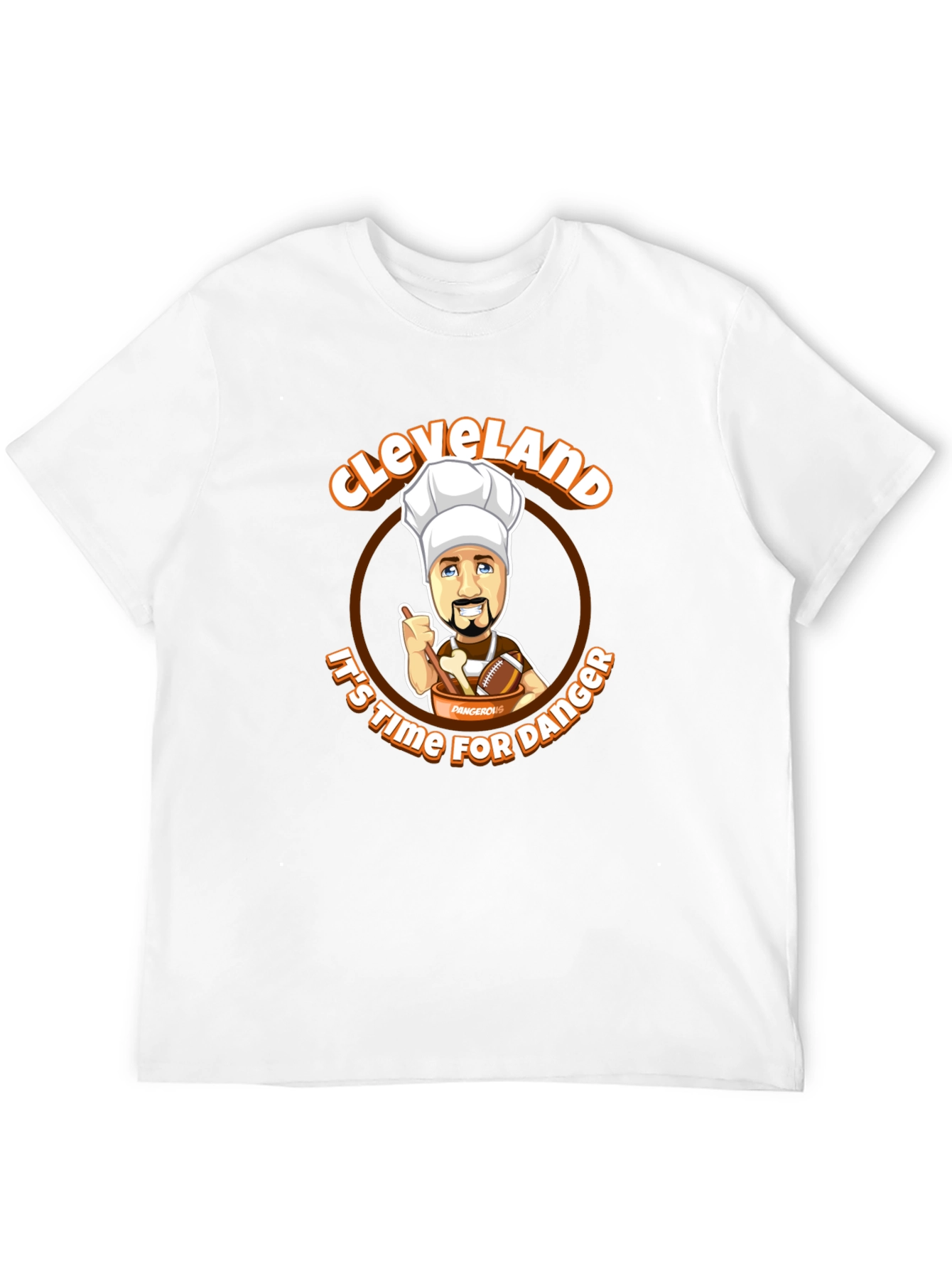 Cleveland Football Time for Danger T-Shirt