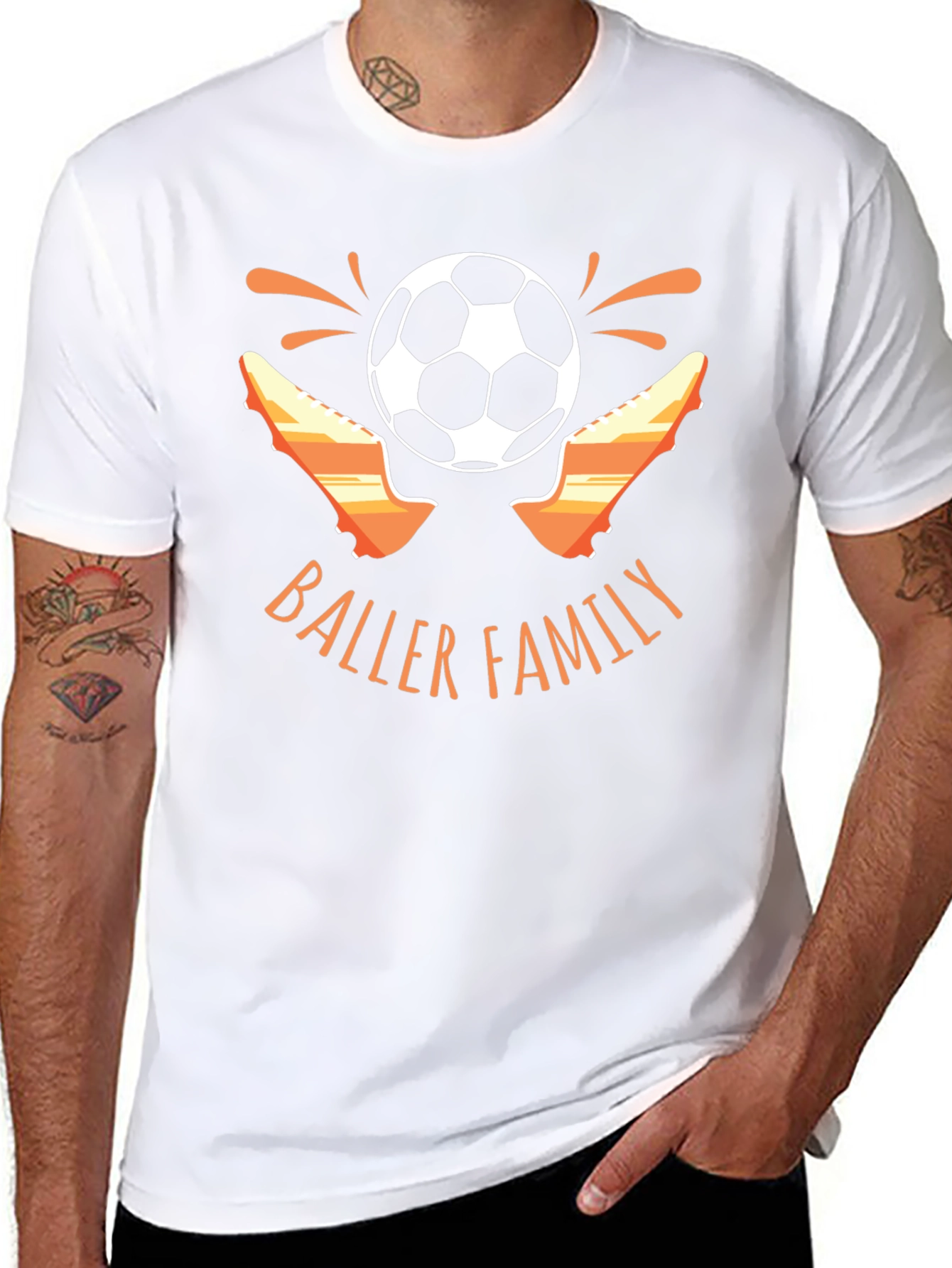 Baller Family Soccer T-Shirt