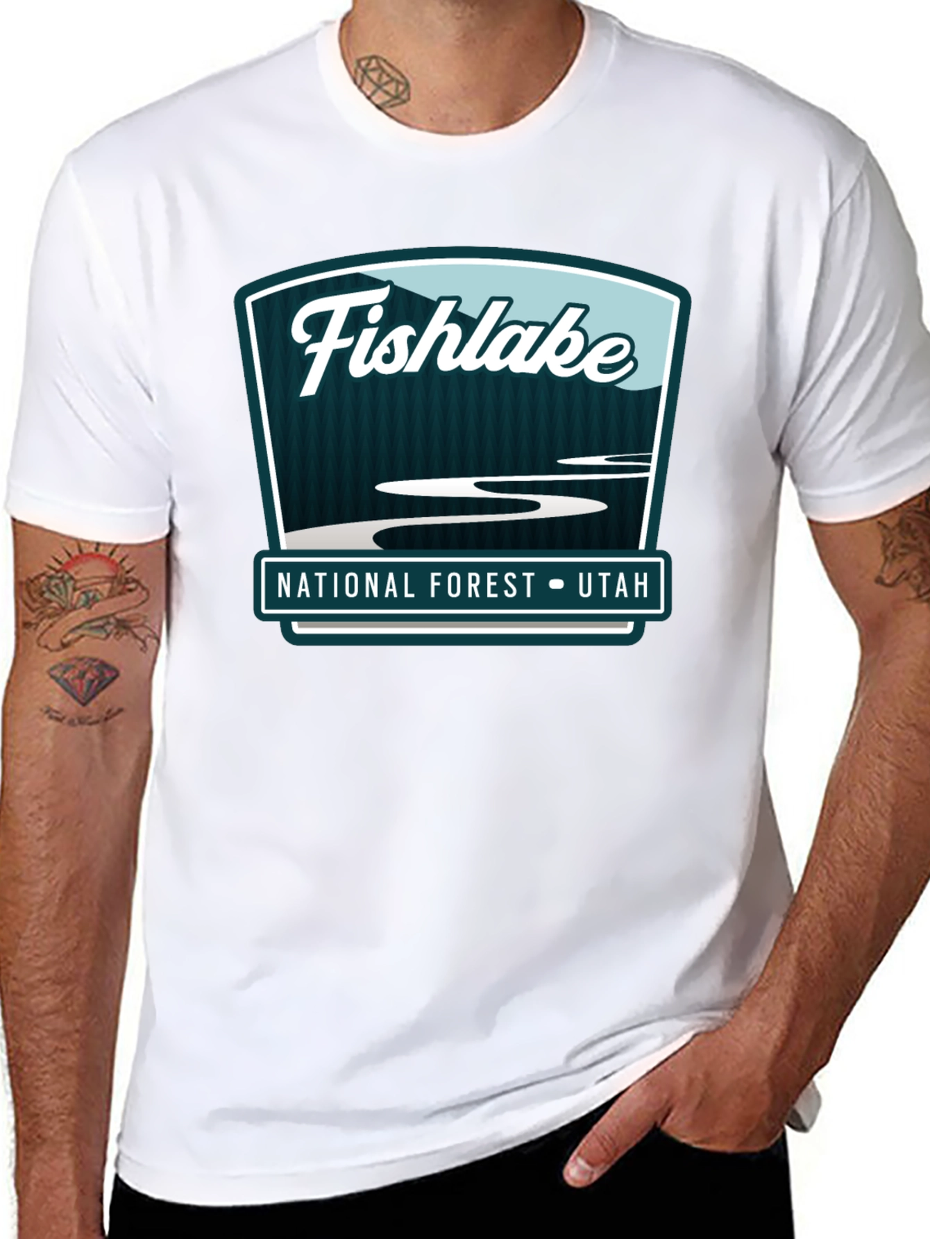 Fishlake National Forest T-Shirt - Utah Souvenir Tee