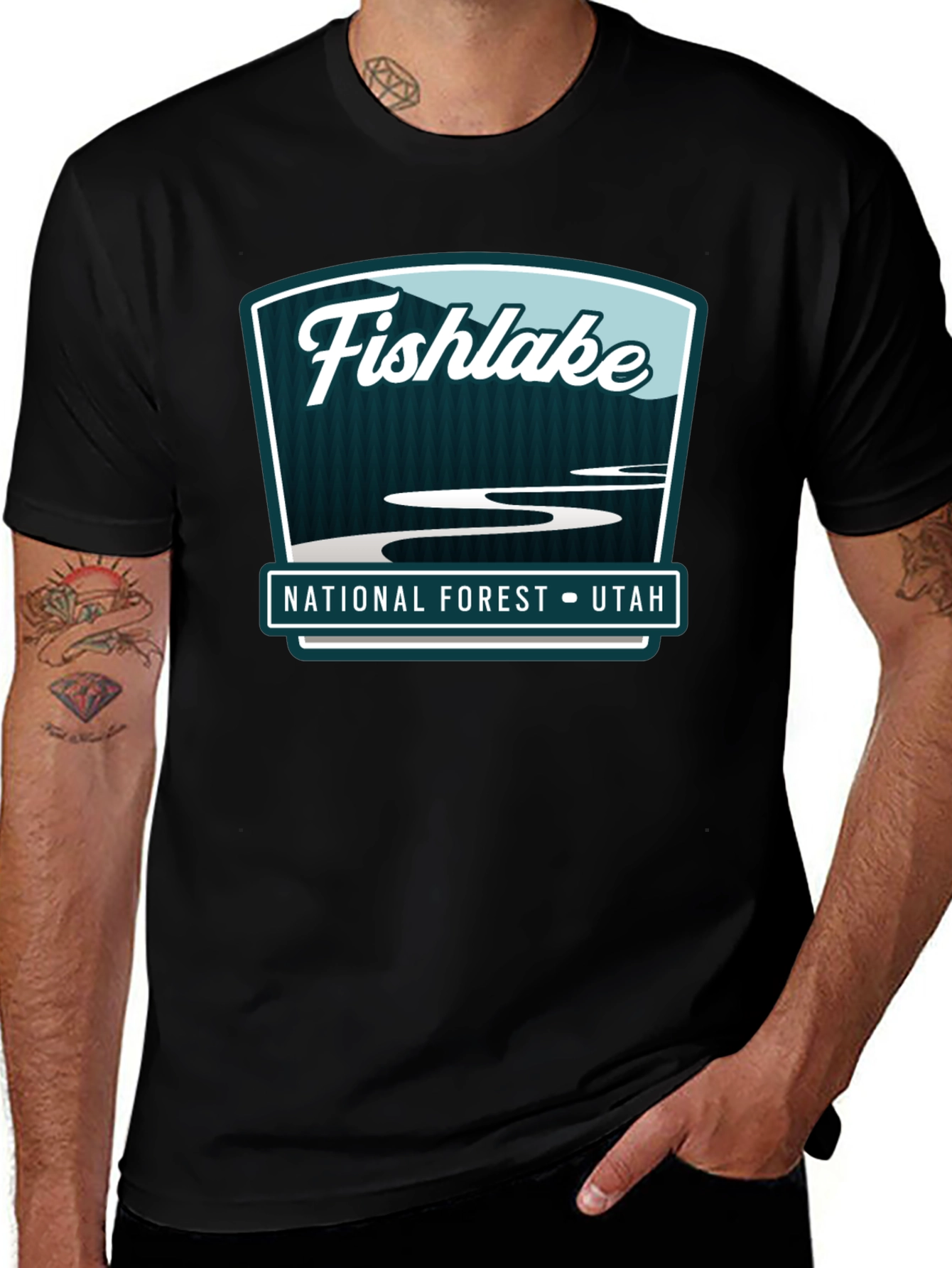 Fishlake National Forest T-Shirt - Utah Souvenir Tee