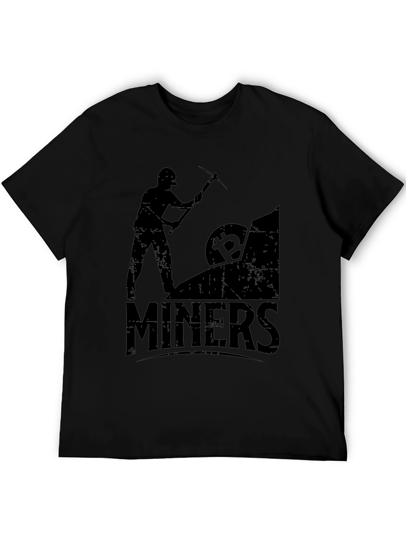 Bitcoin Miners Black T-Shirt