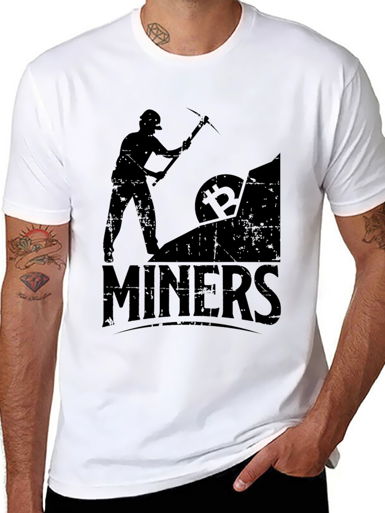 Bitcoin Miners Black T-Shirt