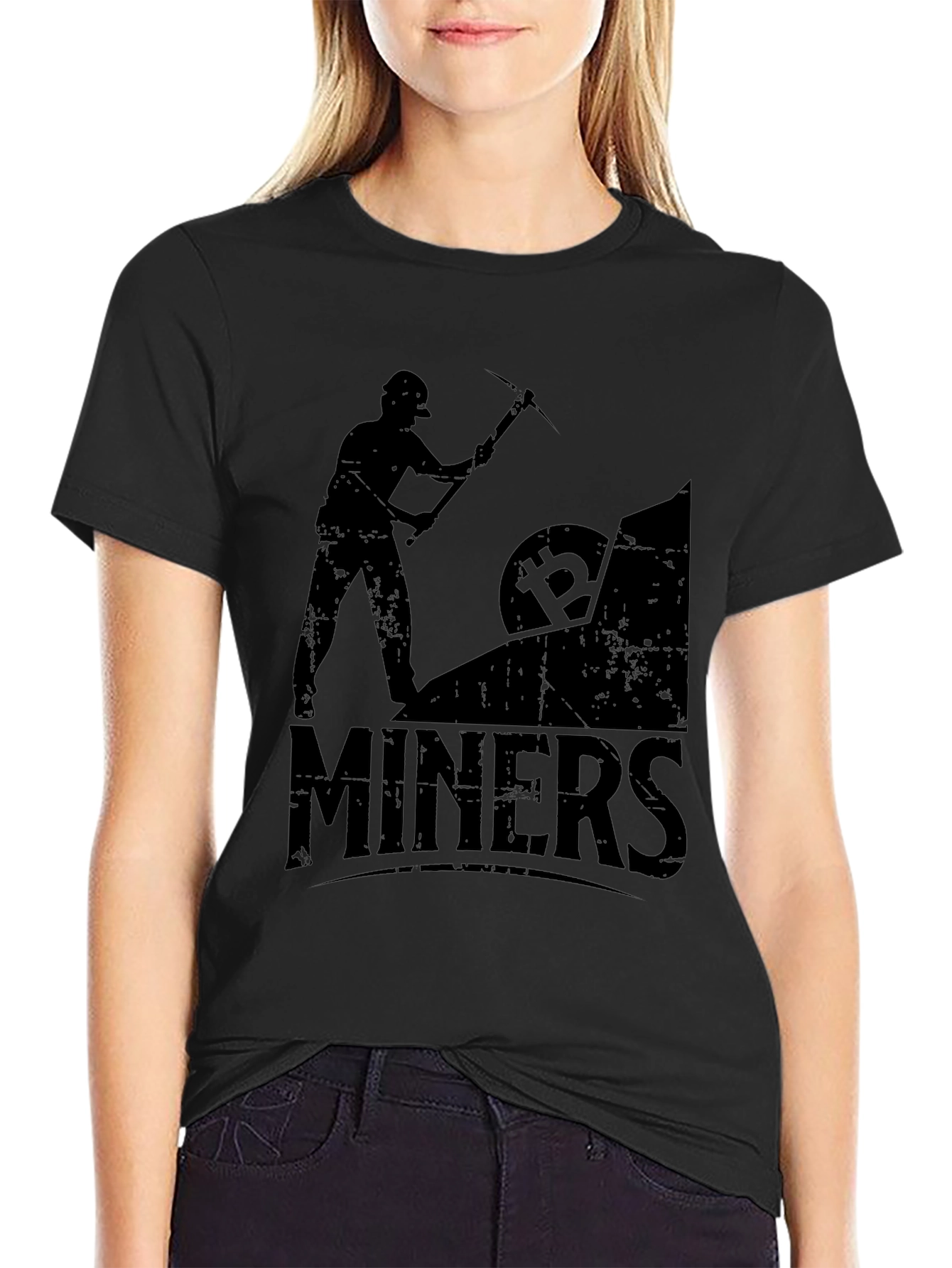 Bitcoin Miners Black T-Shirt