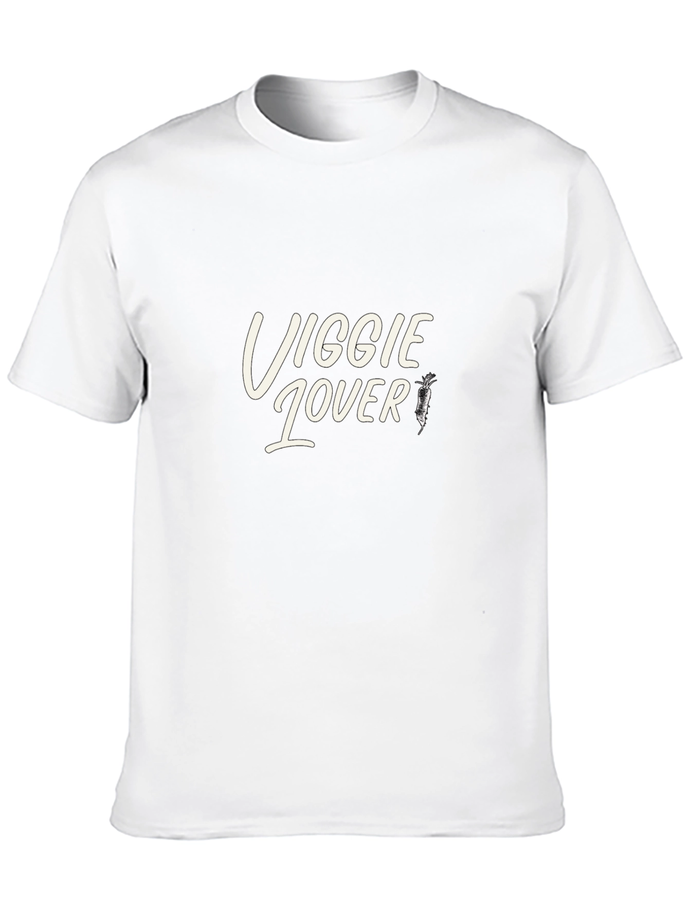 Veggie Lover Graphic Tee - Unisex Black T-Shirt