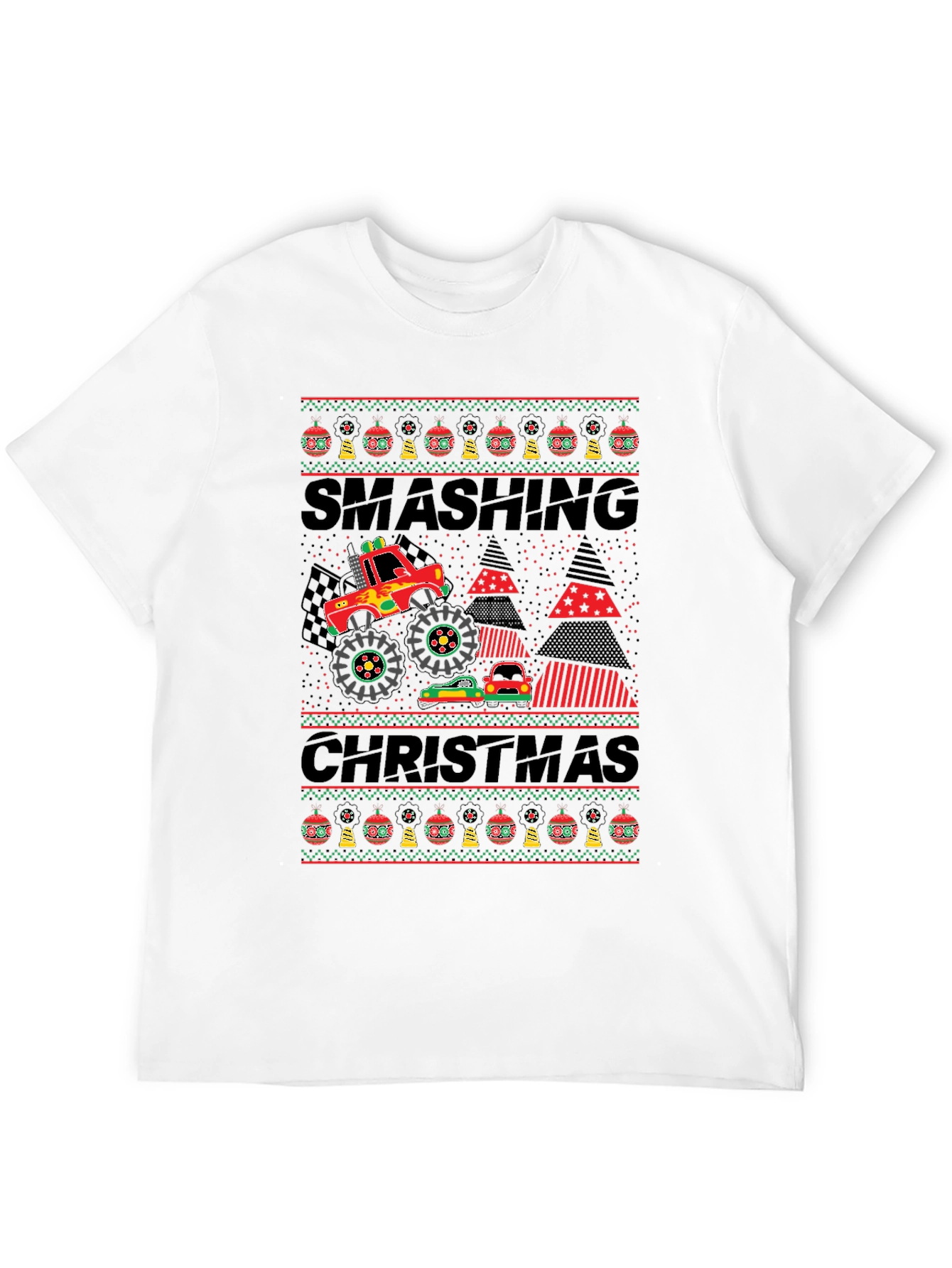 Smashing Christmas Graphic Tee