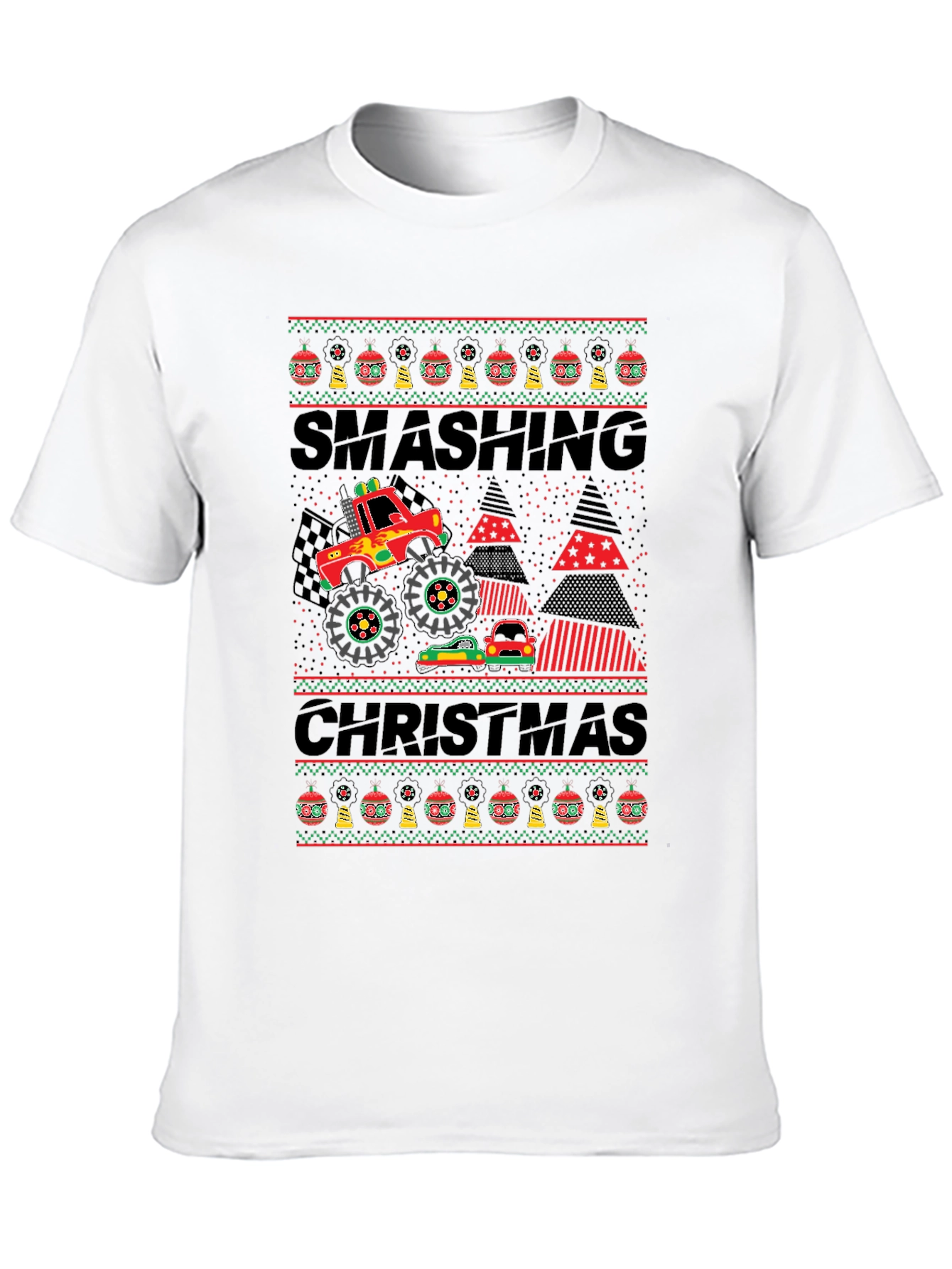 Smashing Christmas Graphic Tee