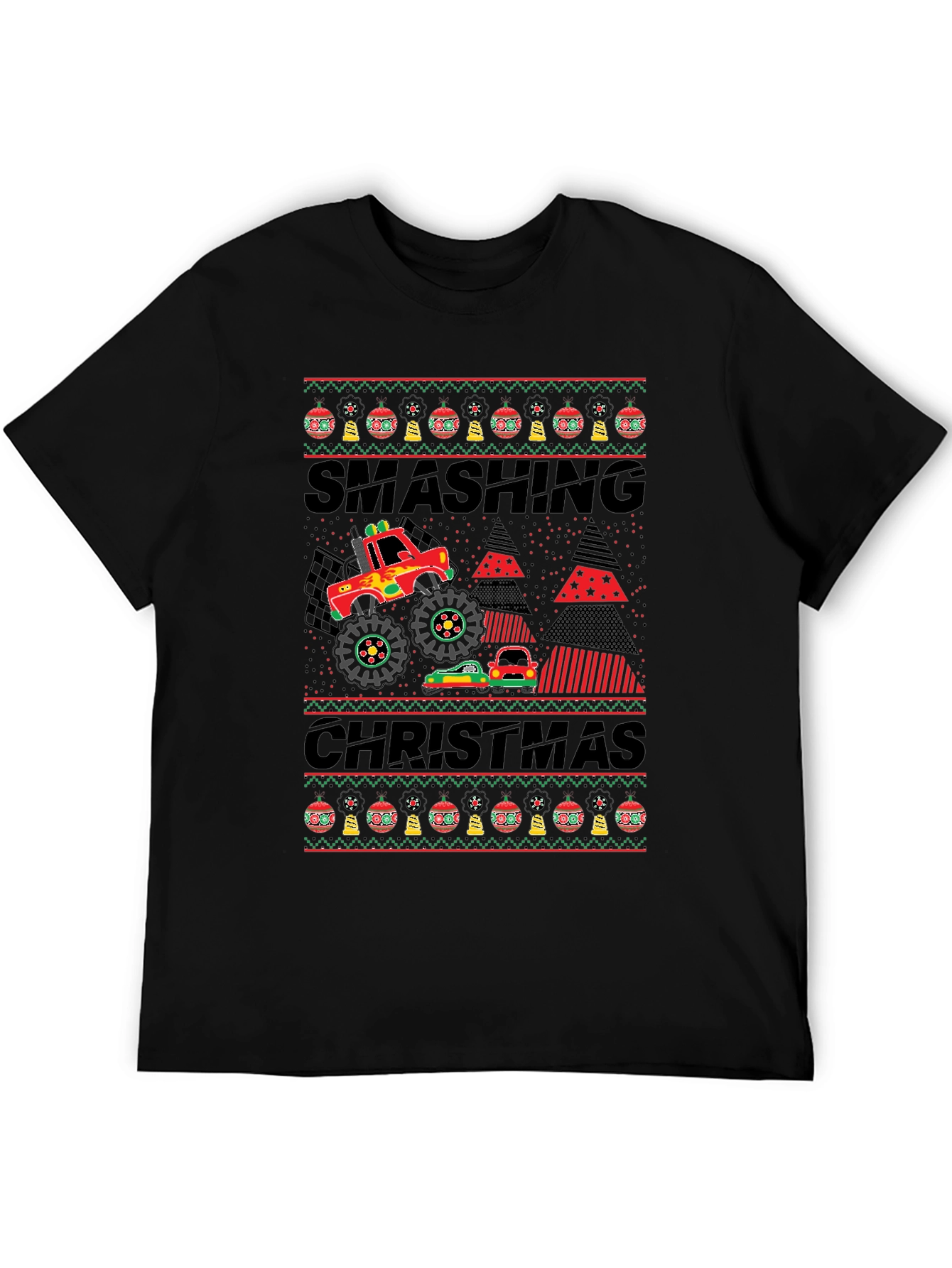 Smashing Christmas Graphic Tee