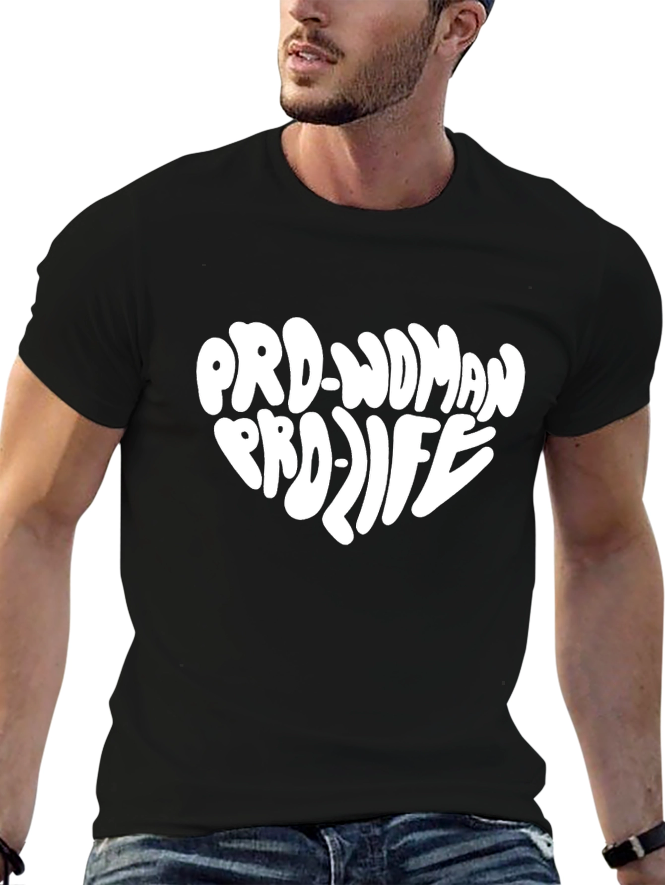 Pro-Woman Pro-Life Graphic T-Shirt