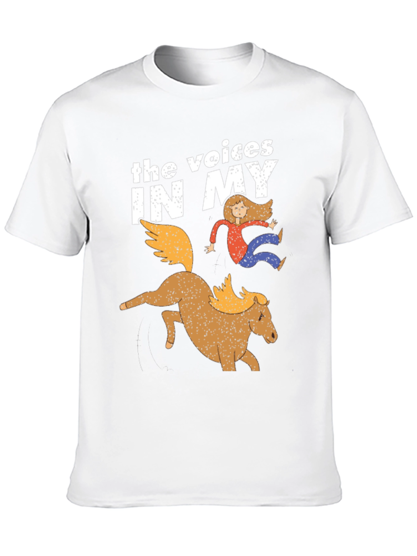 The Voices In My Head Funny Graphic T-Shirt