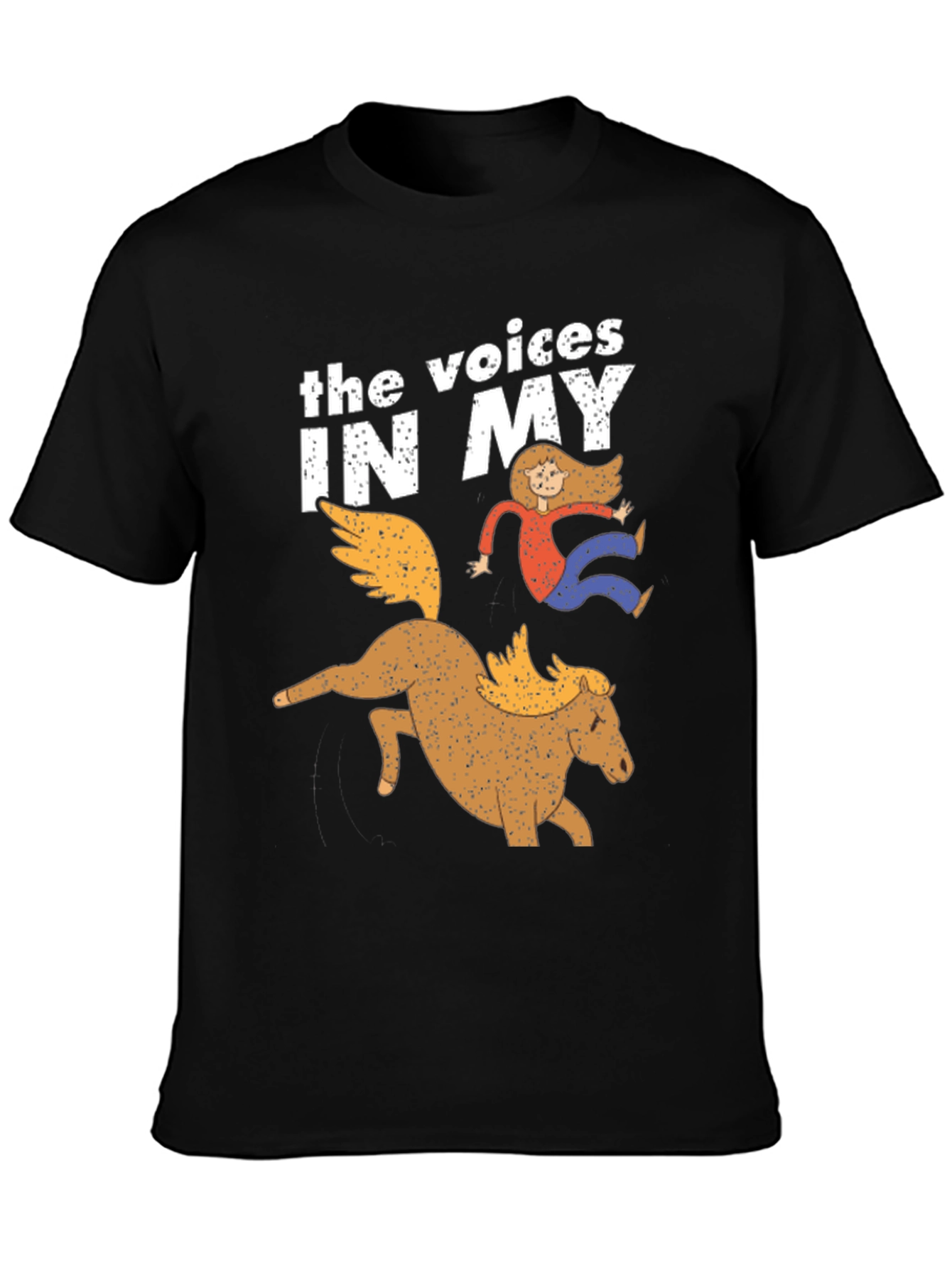 The Voices In My Head Funny Graphic T-Shirt