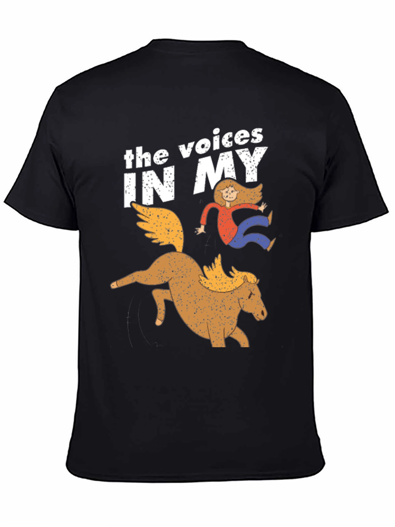 The Voices In My Head Funny Graphic T-Shirt