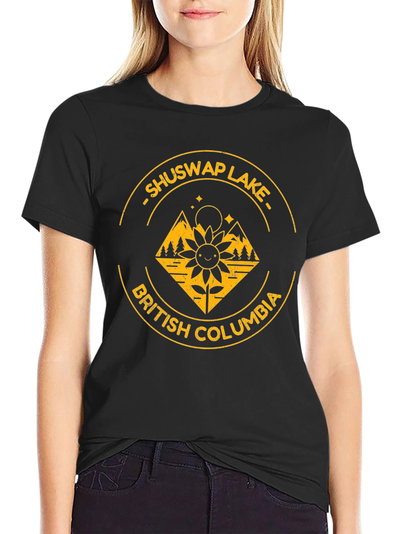 Shuswap Lake BC Graphic Tee