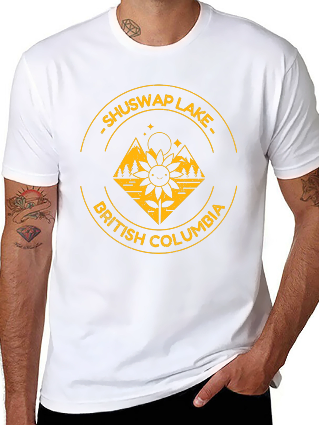 Shuswap Lake BC Graphic Tee