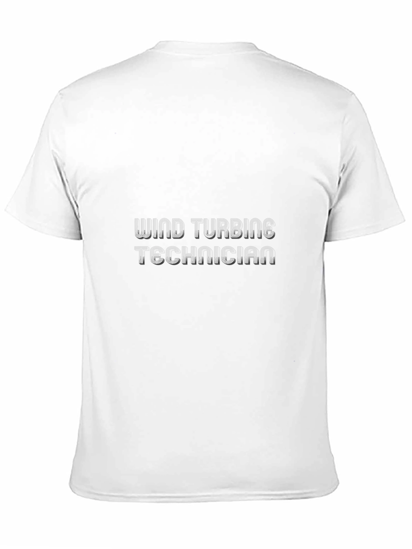 Wind Turbine Technician Black T-Shirt