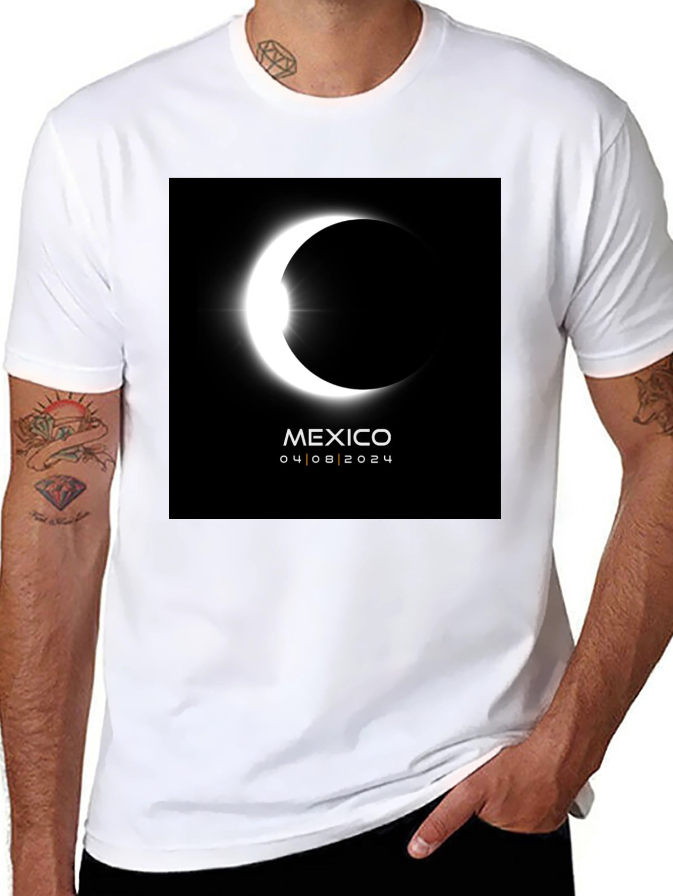 Mexico Eclipse T-Shirt - April 8 2024