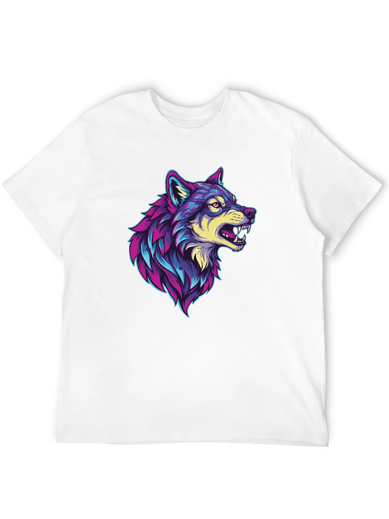 Wolf Graphic Black T-Shirt