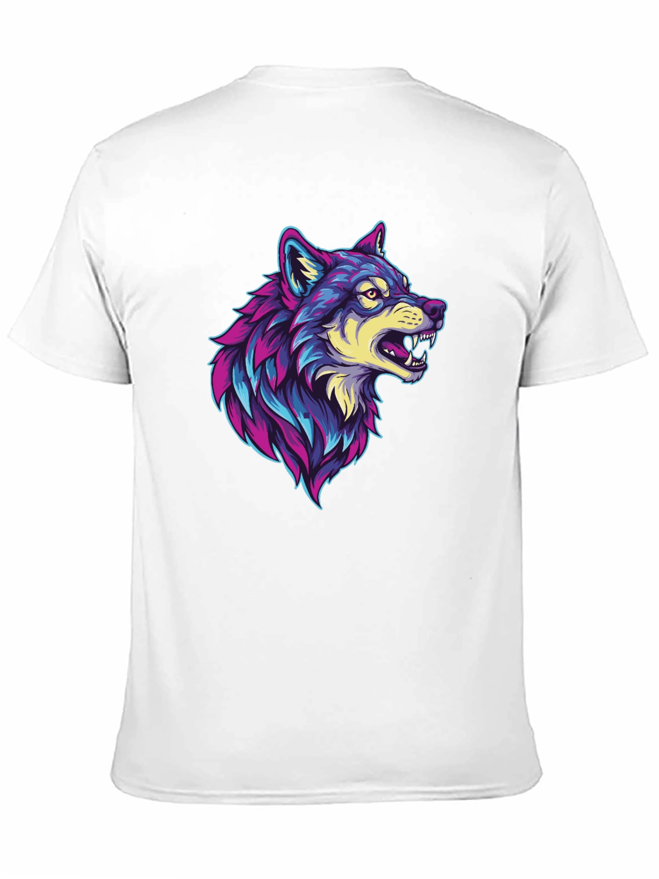 Wolf Graphic Black T-Shirt