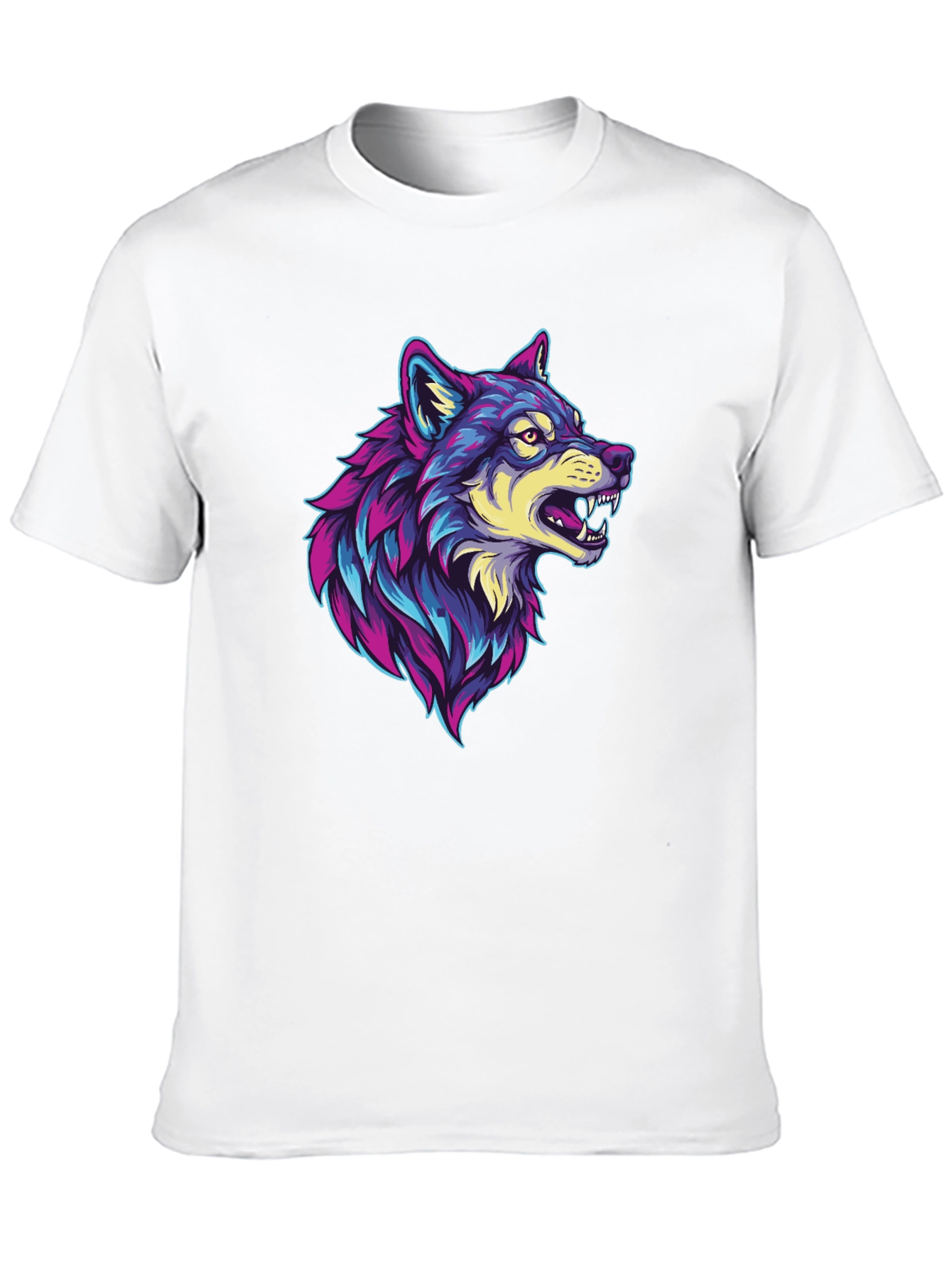 Wolf Graphic Black T-Shirt