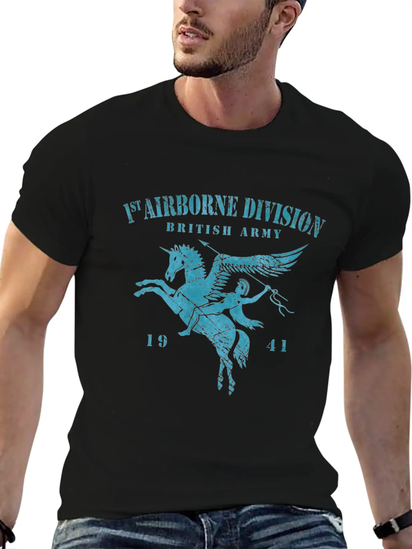 1st British Air Borne Division Timeless Short Sleeve Tee – Comfy And Minimalist Design