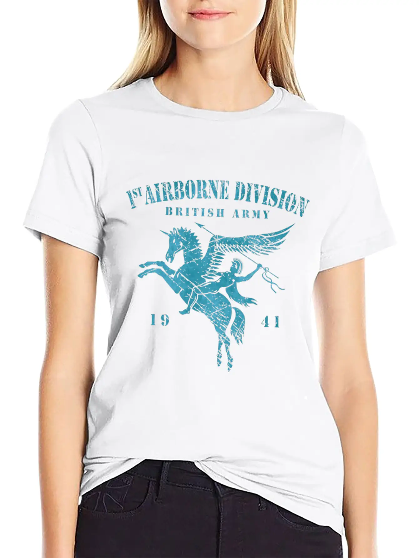 1st British Air Borne Division Timeless Short Sleeve Tee – Comfy And Minimalist Design