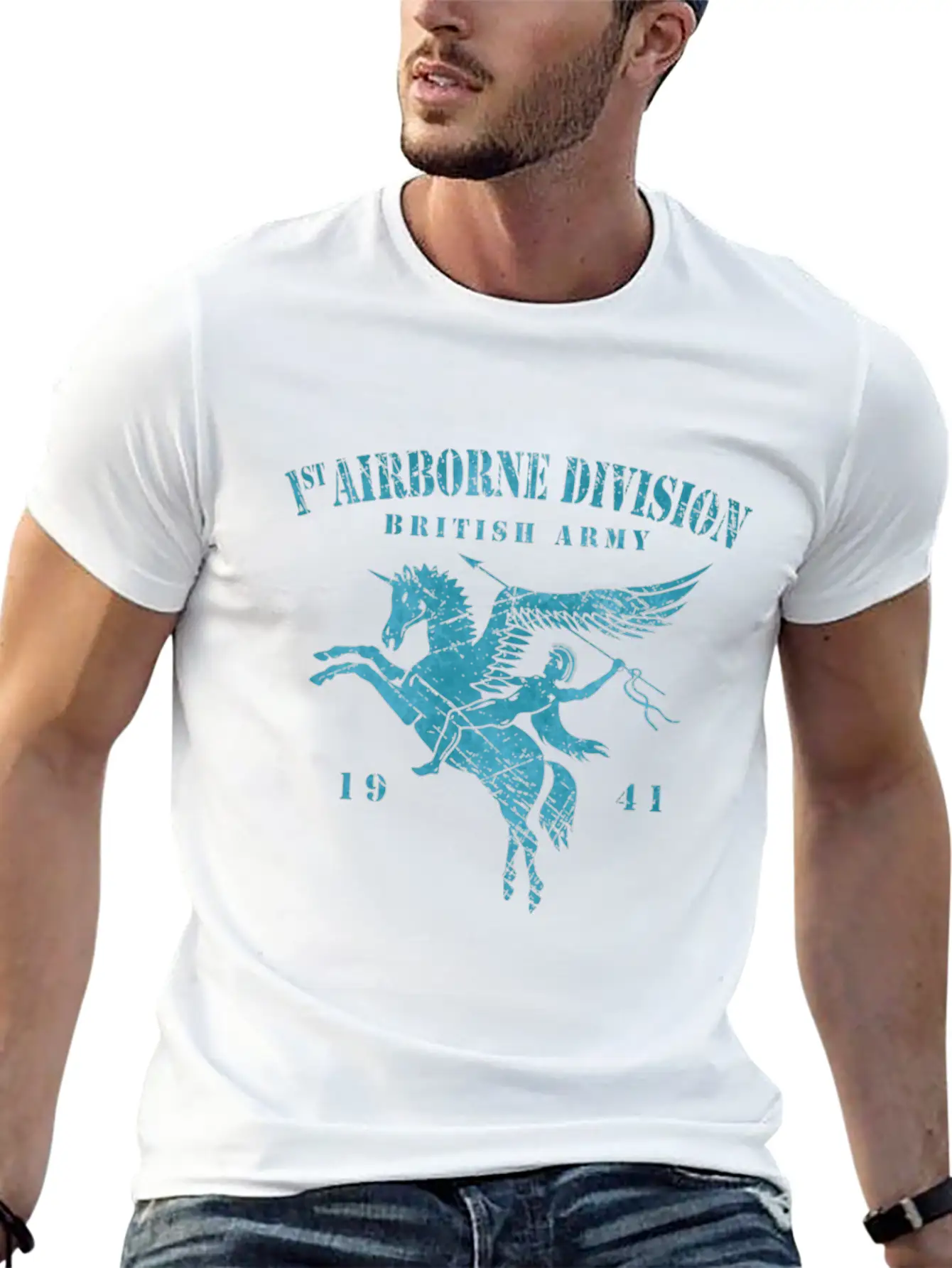 1st British Air Borne Division Timeless Short Sleeve Tee – Comfy And Minimalist Design