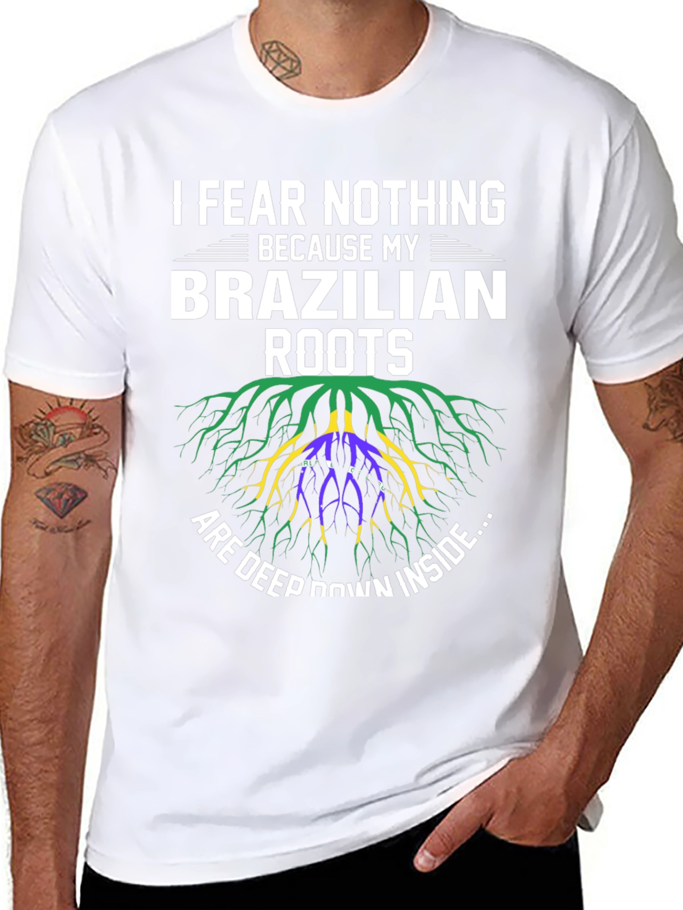 Brazilian Roots Mens T-Shirt