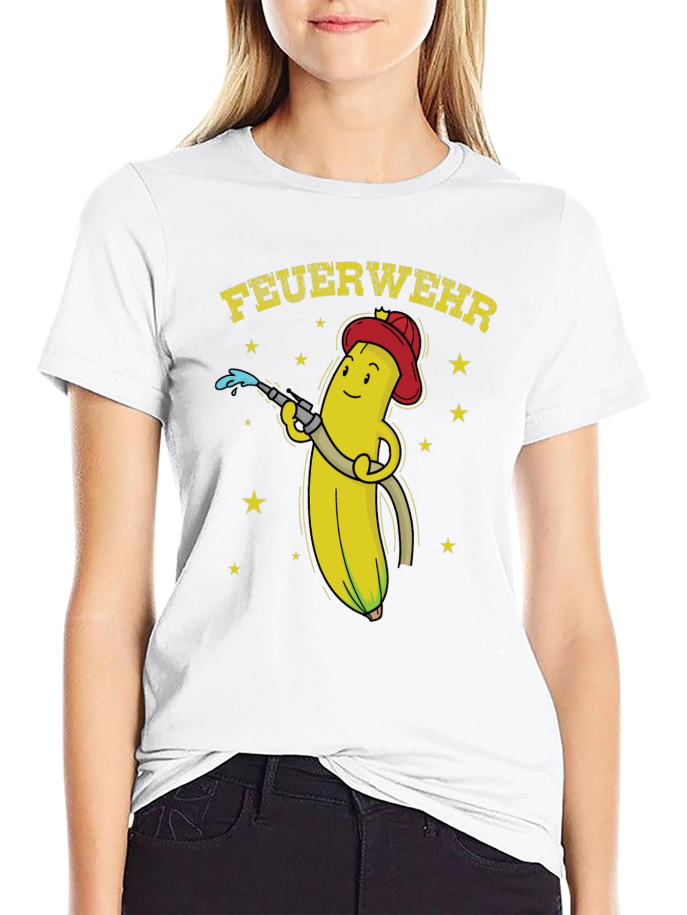 Feuerwehr Banana T-Shirt
