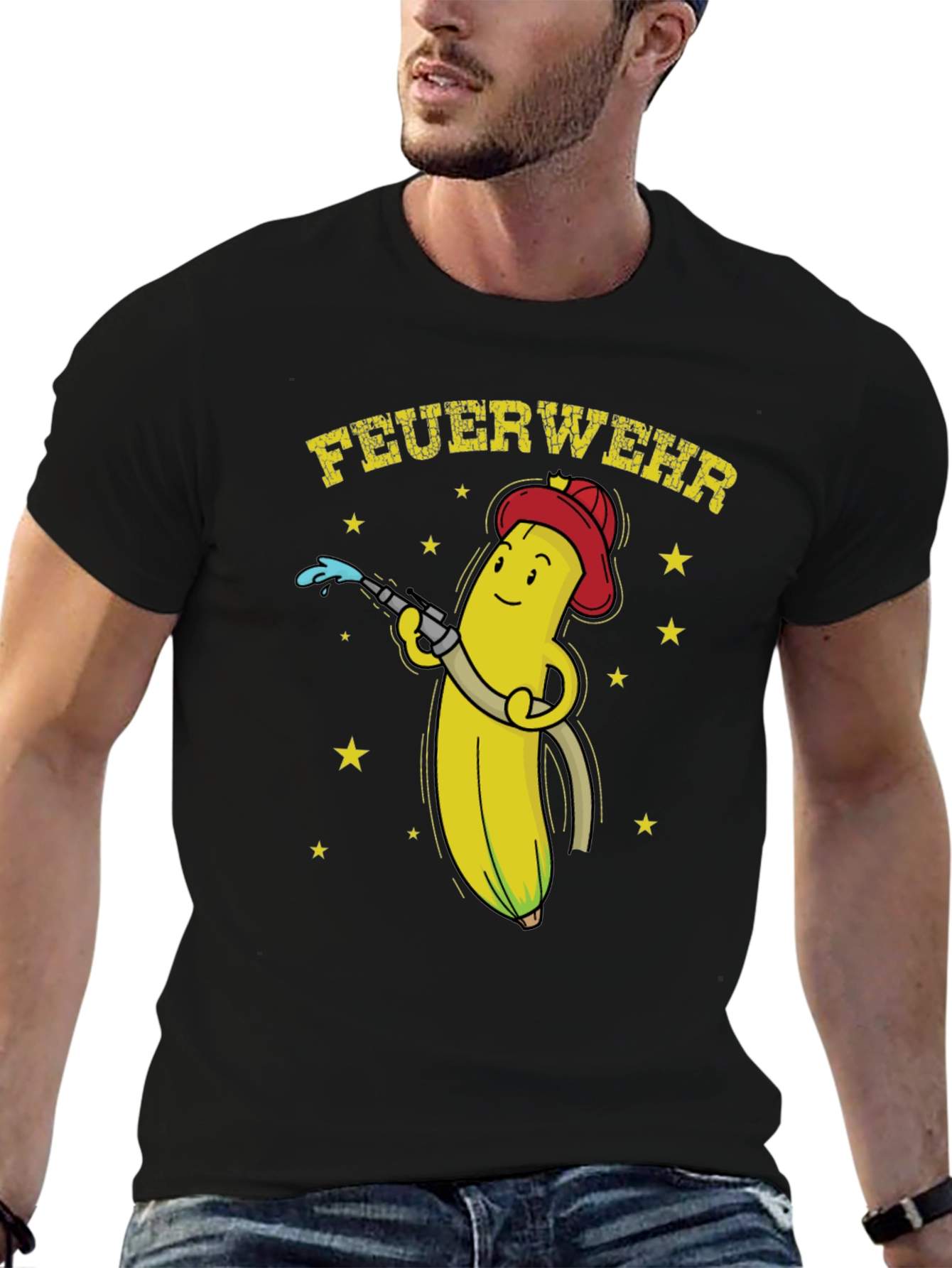 Feuerwehr Banana T-Shirt