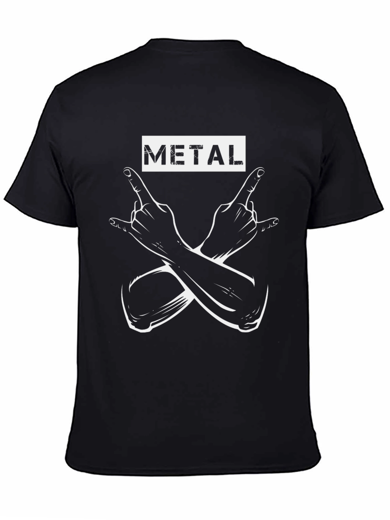 Metal Horns T-Shirt - Rock On!