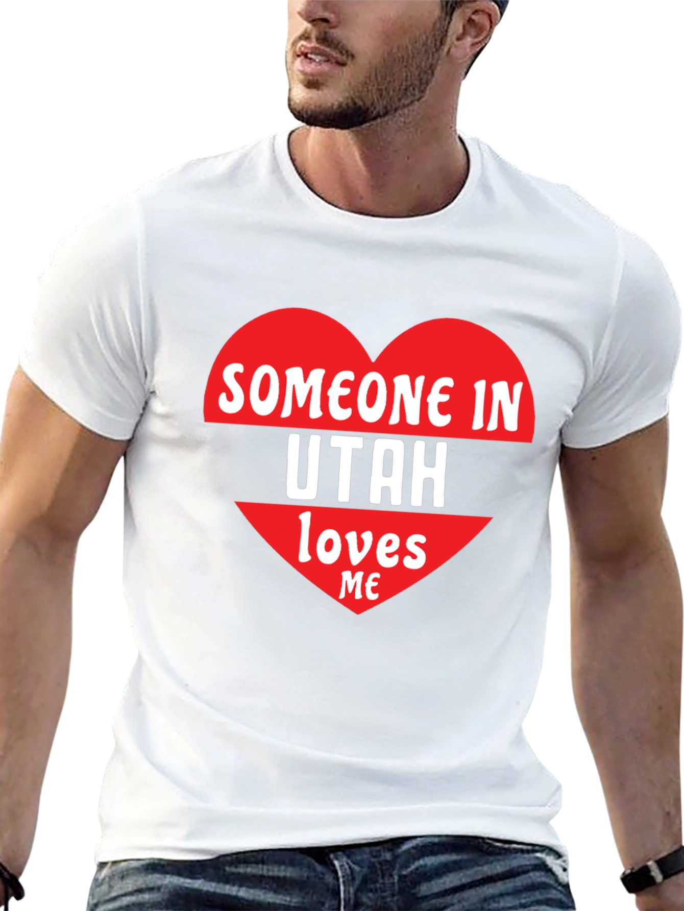 Someone in Utah Loves Me Graphic Tee