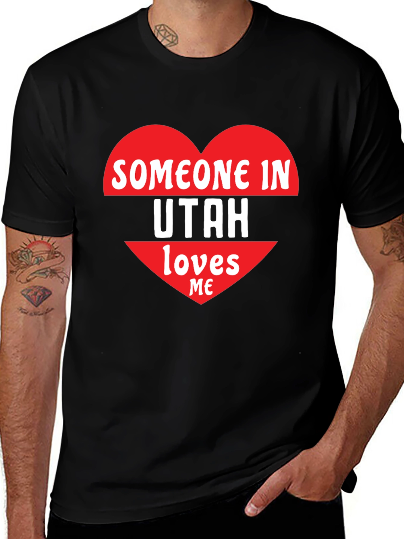 Someone in Utah Loves Me Graphic Tee