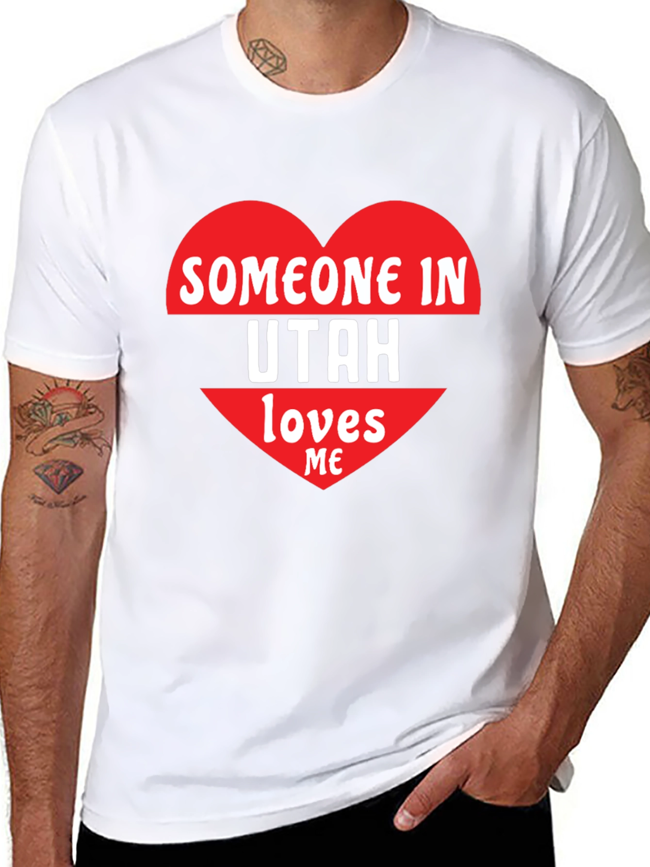 Someone in Utah Loves Me Graphic Tee