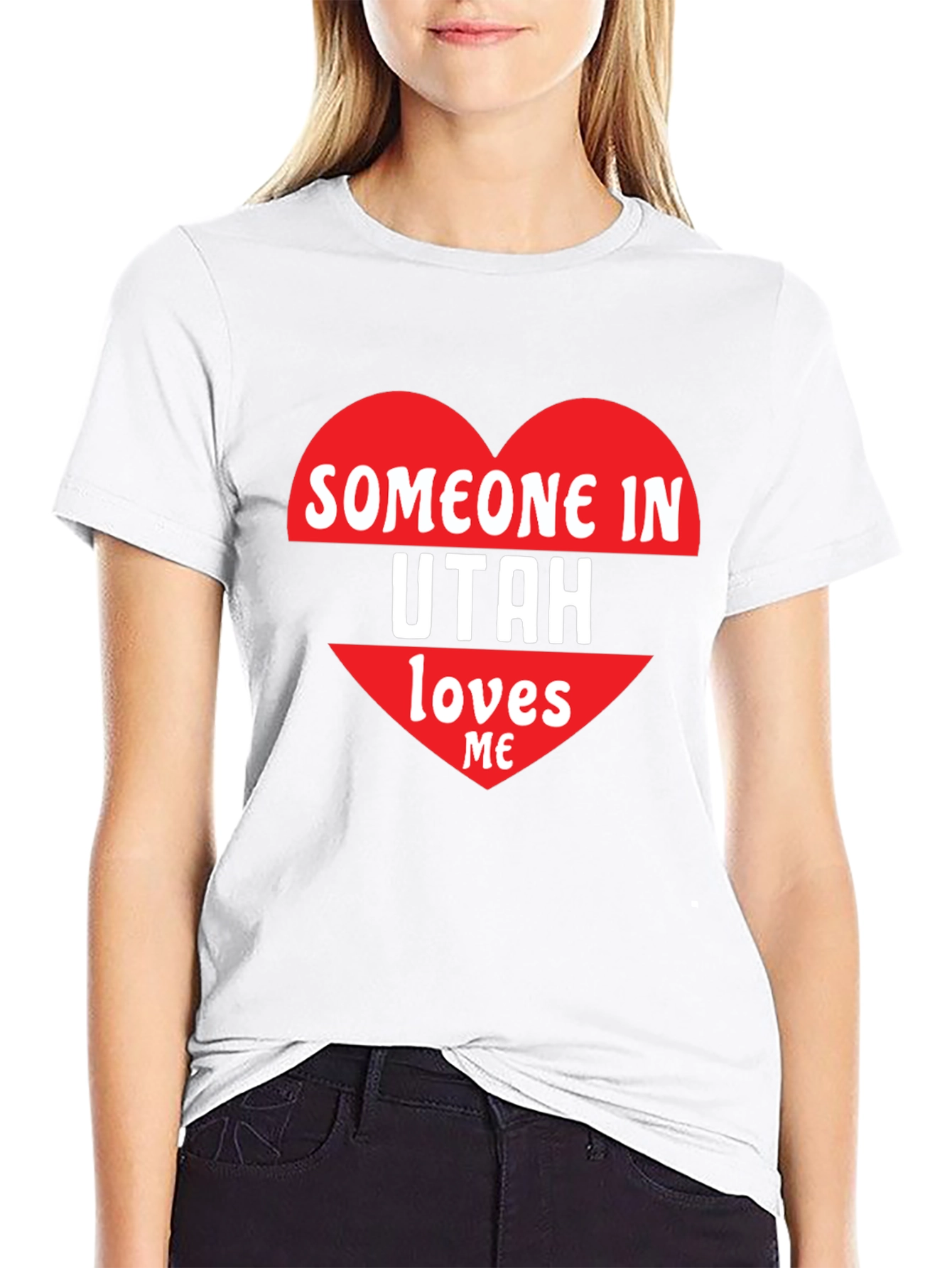 Someone in Utah Loves Me Graphic Tee