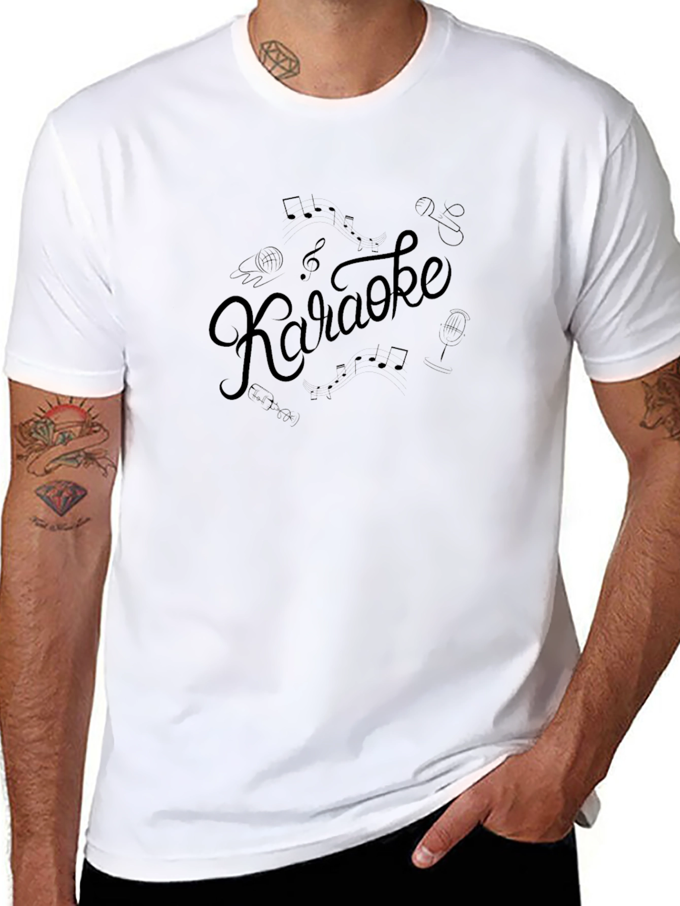 Karaoke Black T-Shirt