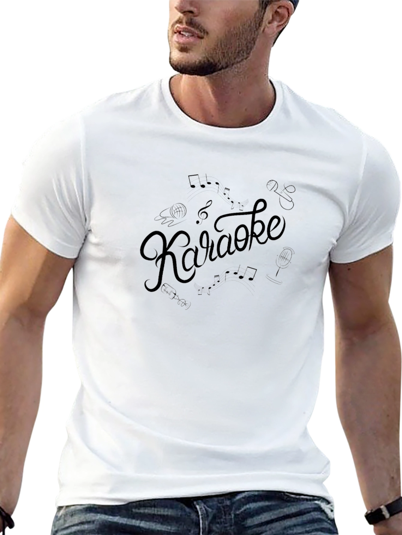 Karaoke Black T-Shirt