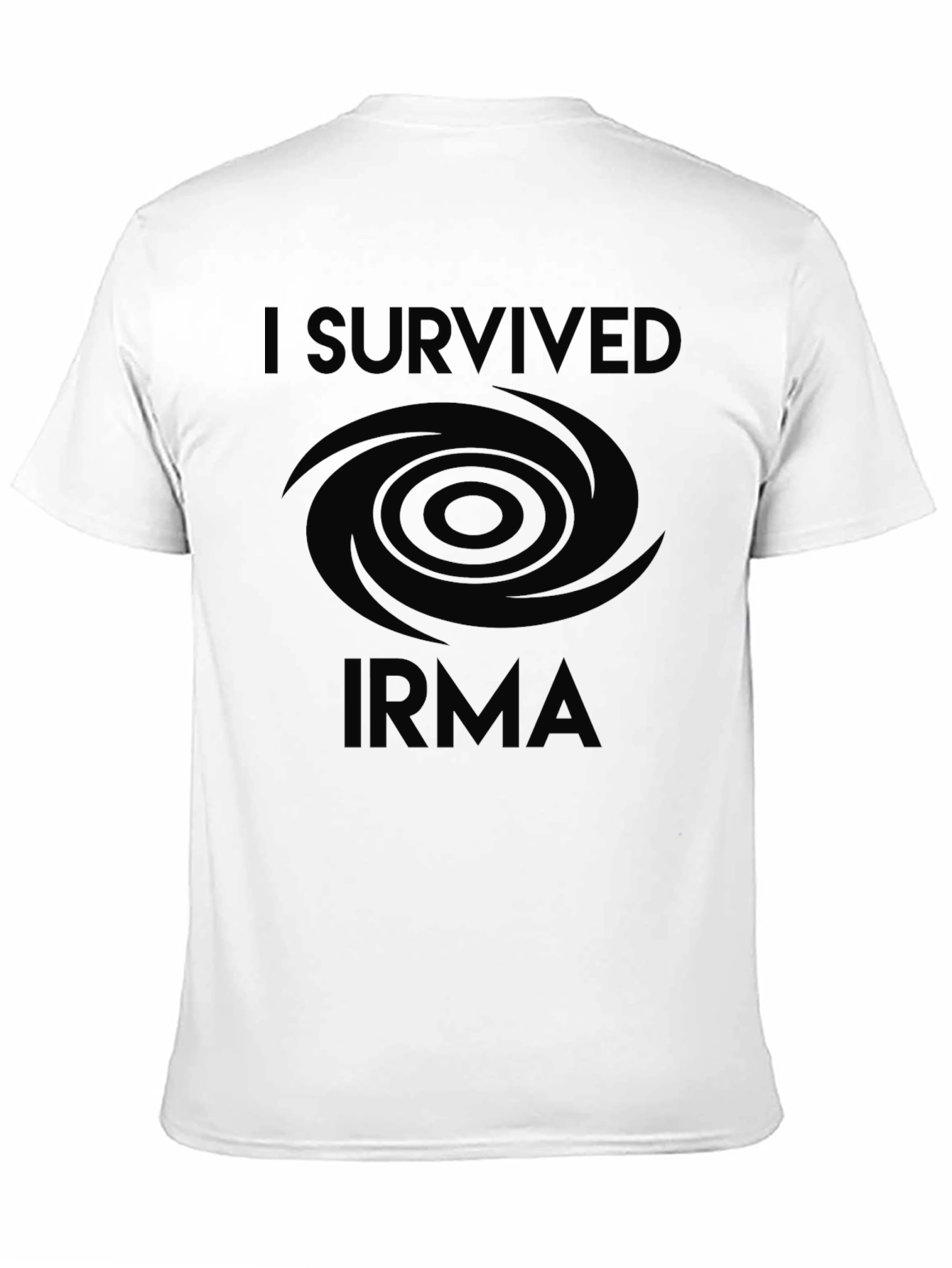 I Survived Irma Black T-Shirt