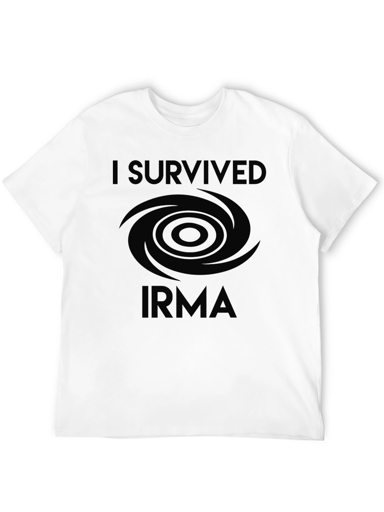 I Survived Irma Black T-Shirt