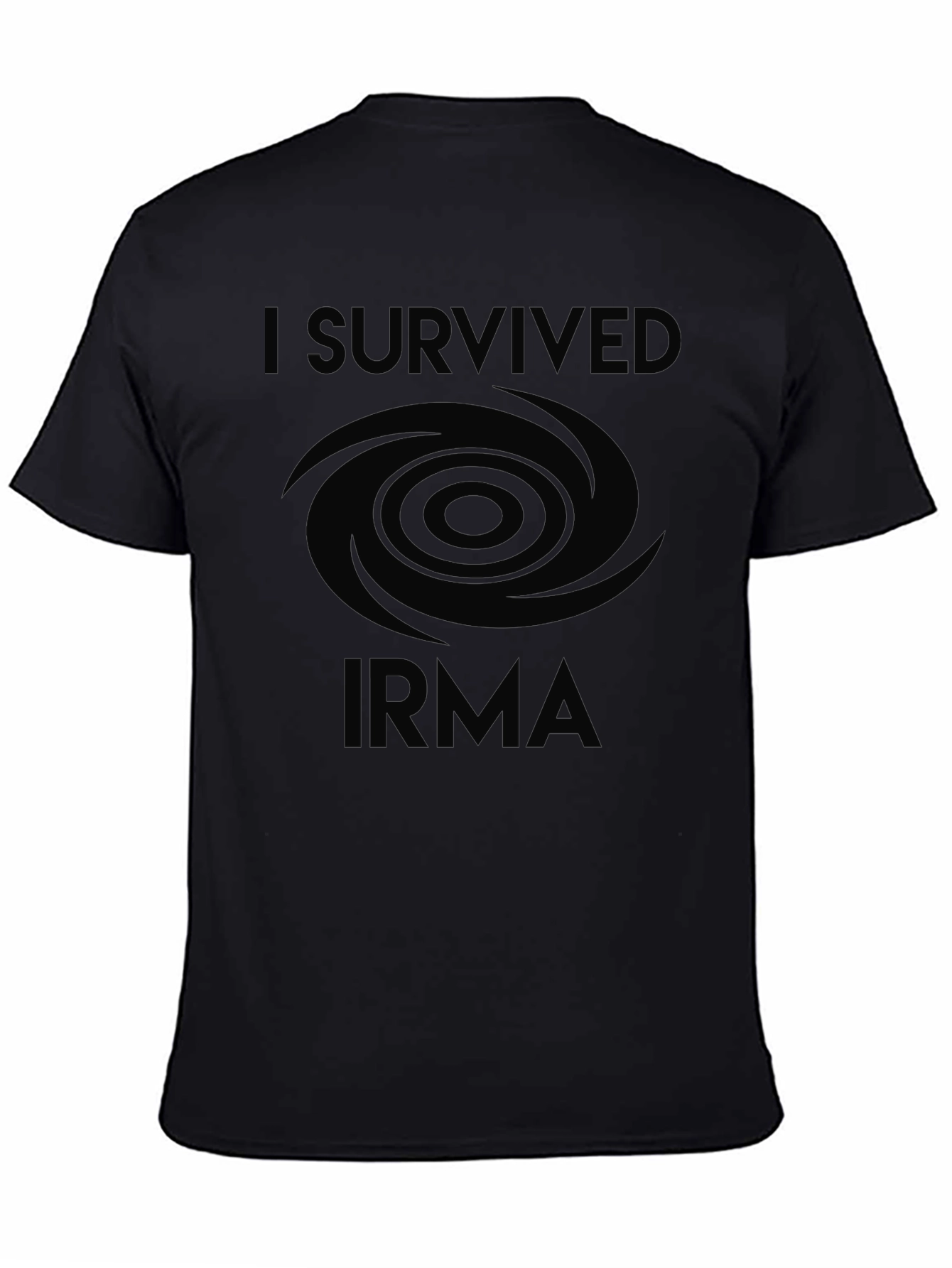 I Survived Irma Black T-Shirt
