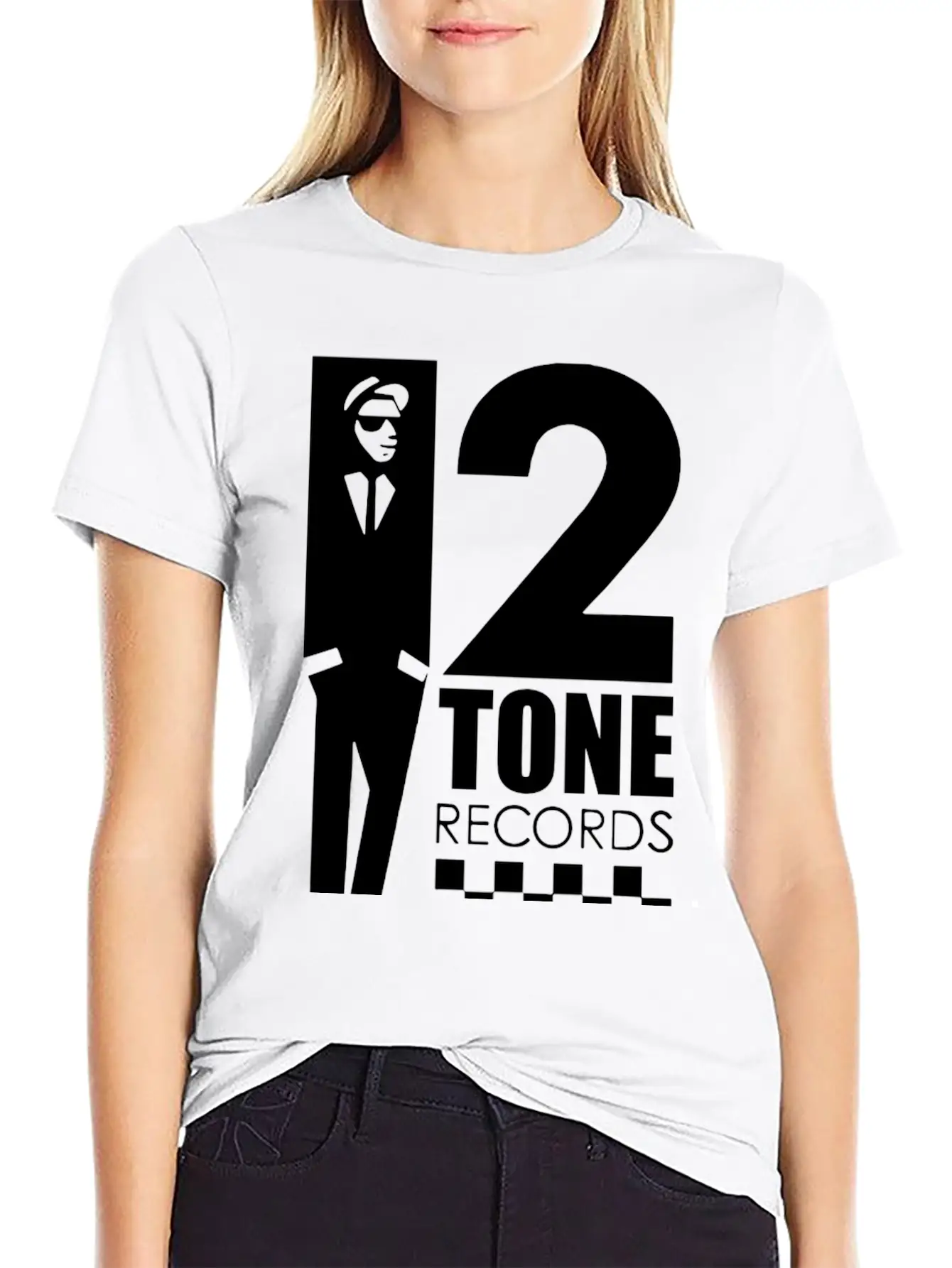 2 Tone Records Reggae Ska Trojan Stylish Everyday T-Shirt – Unisex Basic Cotton Tee